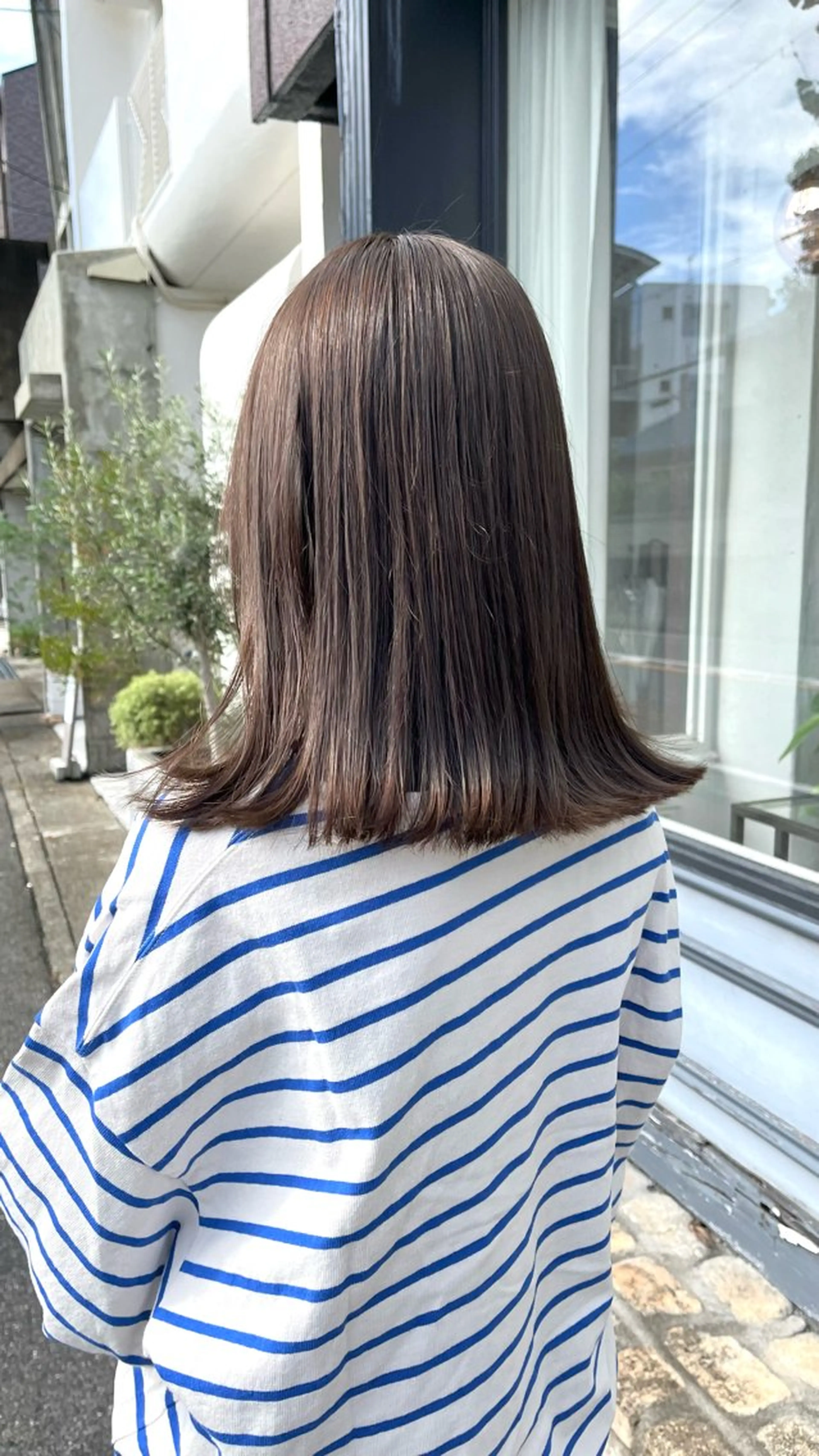 ミディアム カラー yuki／ Cielのヘアスタイル