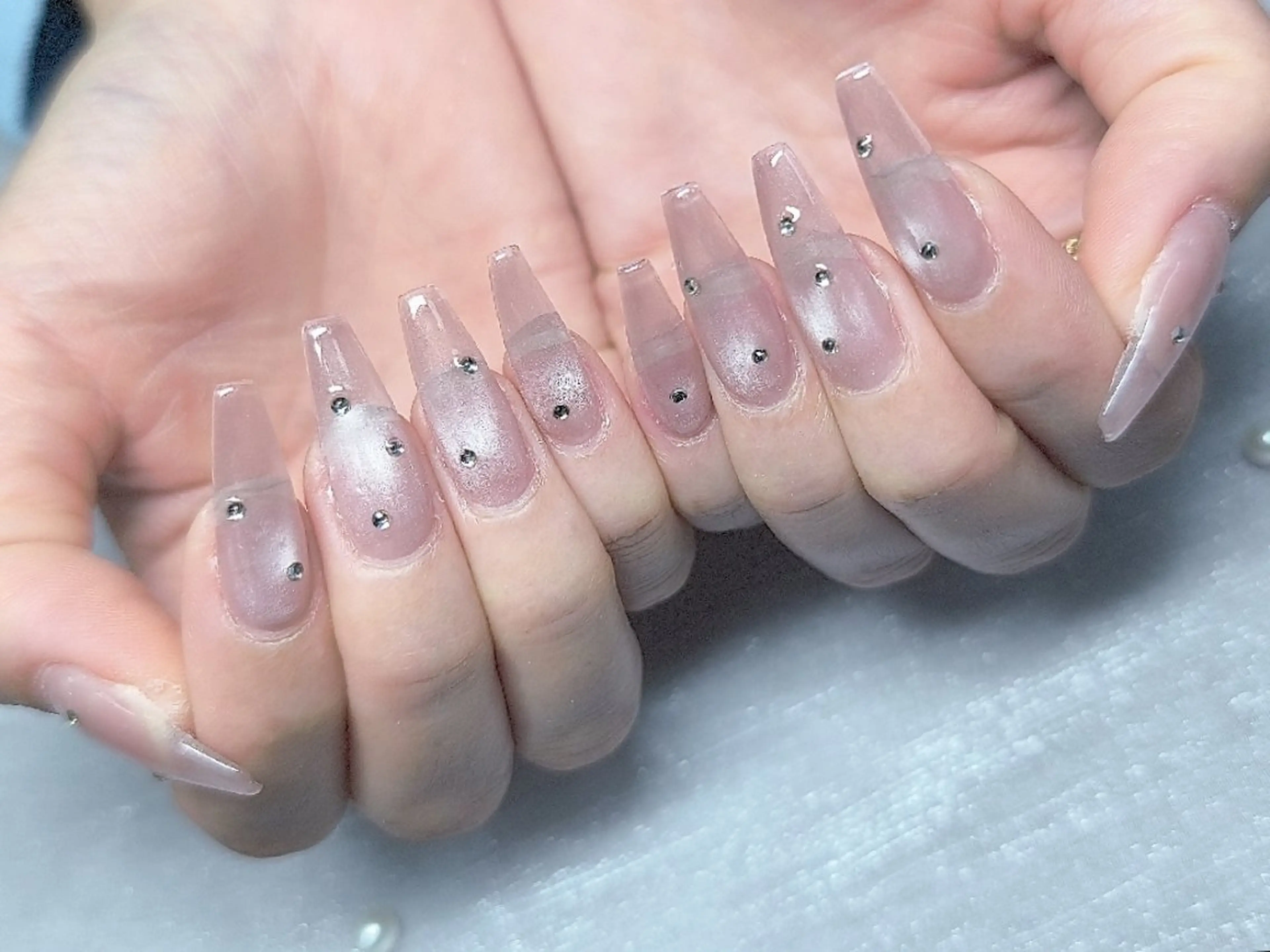 ネイル Snow nail  ❄️Salon 💕のネイルデザイン