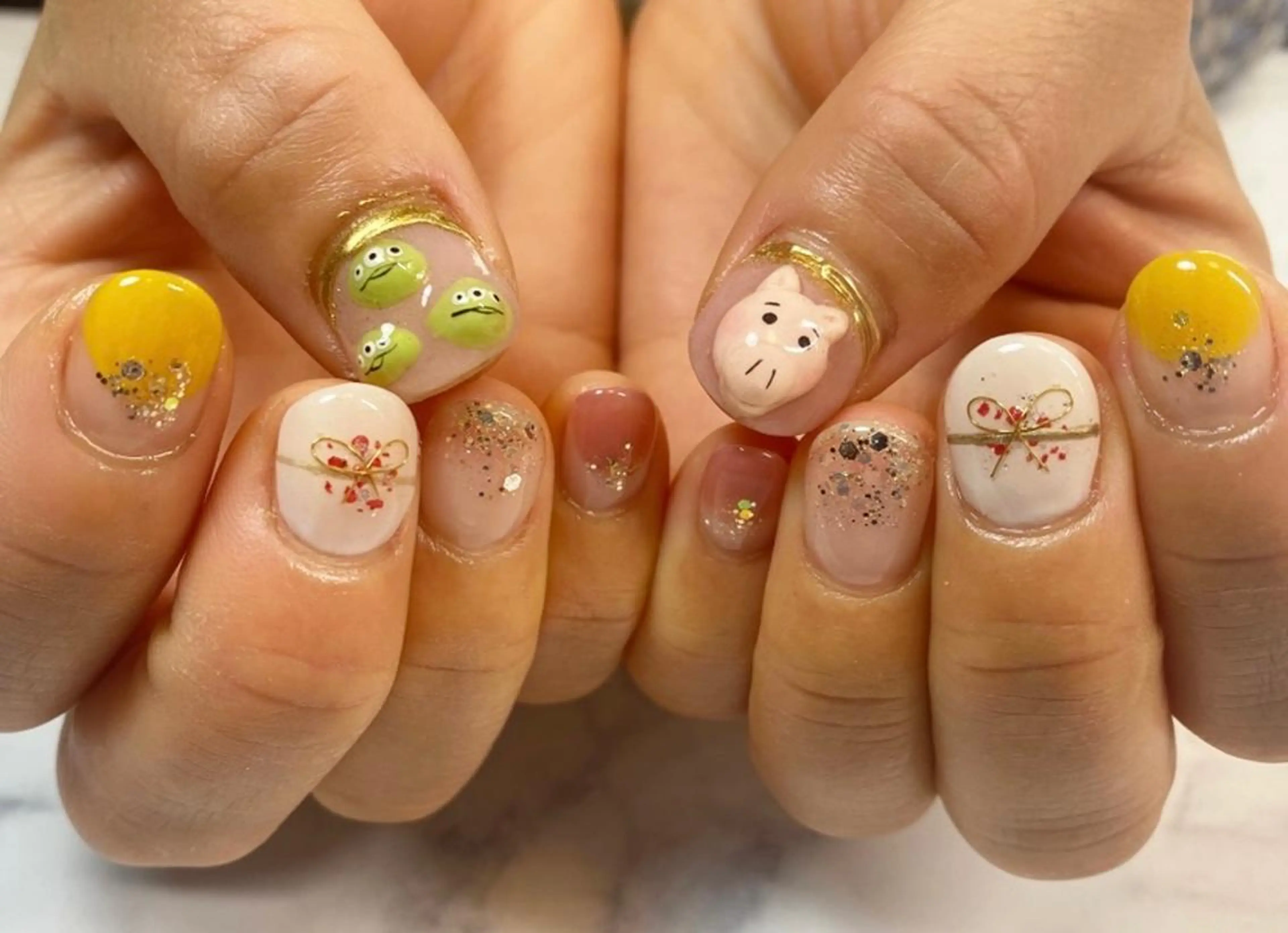 ネイル ハンドネイル mellow mのネイルデザイン
