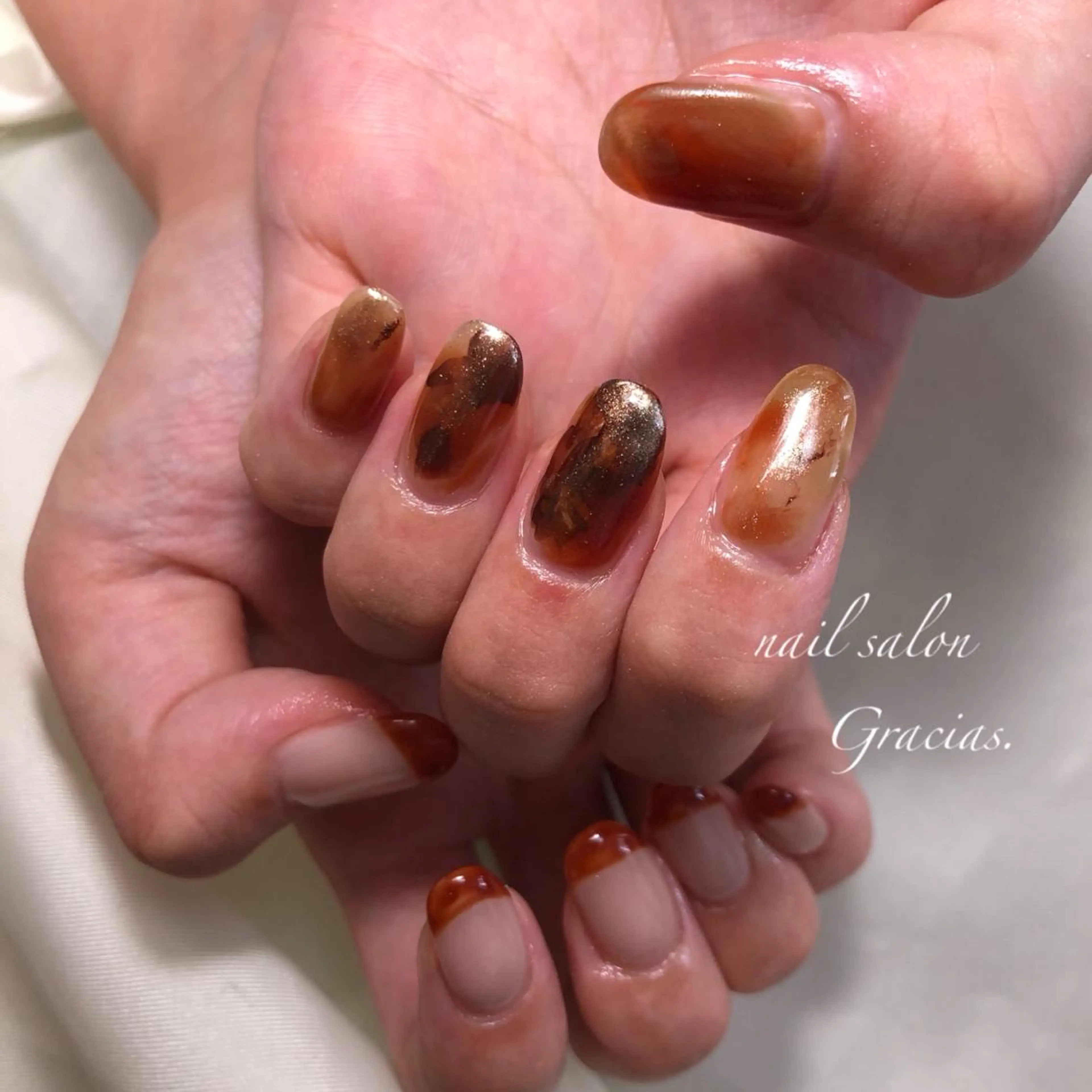 ネイル ハンドネイル Gracias. rieのネイルデザイン