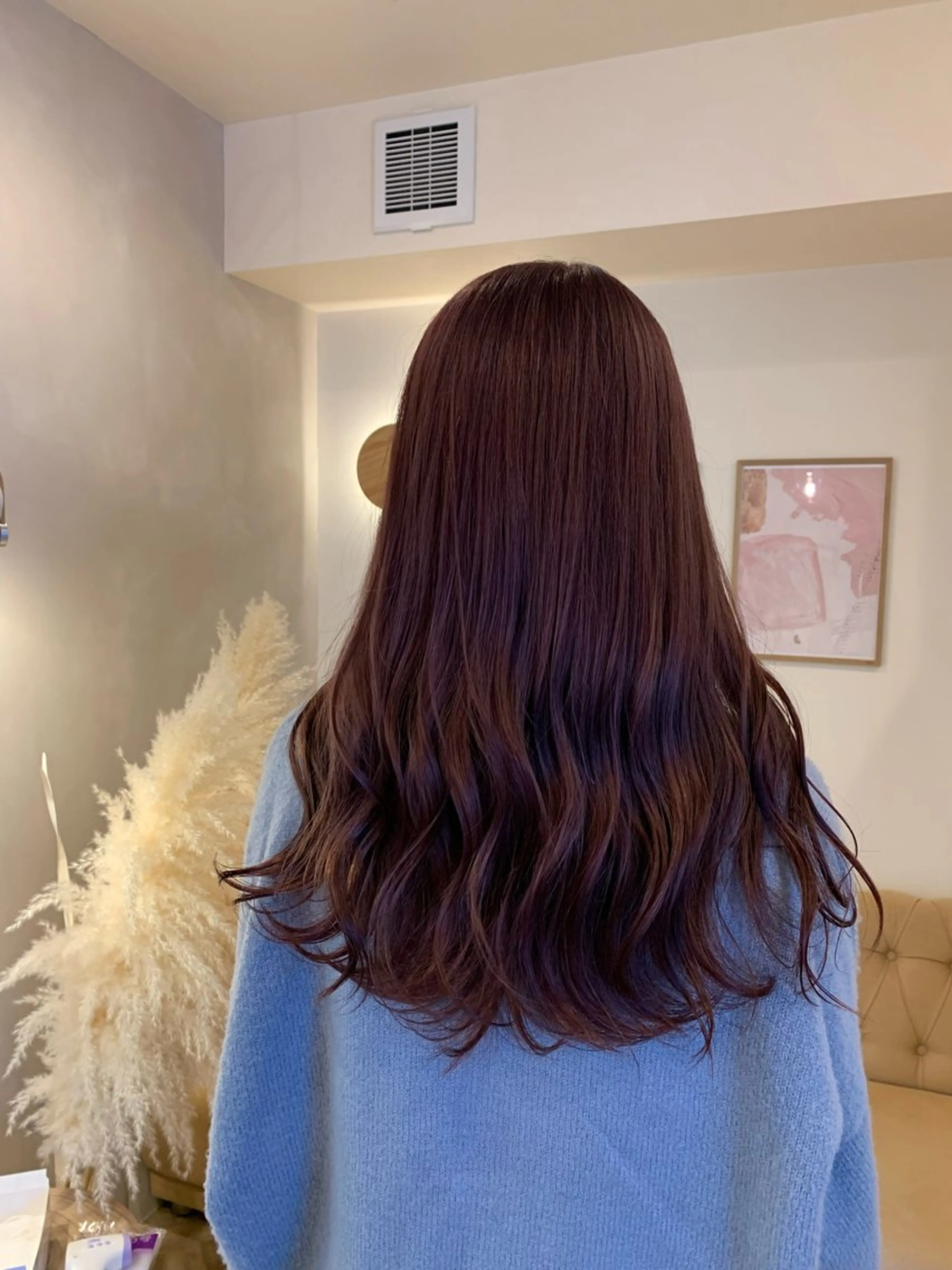 ロング カラー ヘアカラー トリートメント 矢場町/ダブルカラー /レイヤー/アリサのヘアスタイル