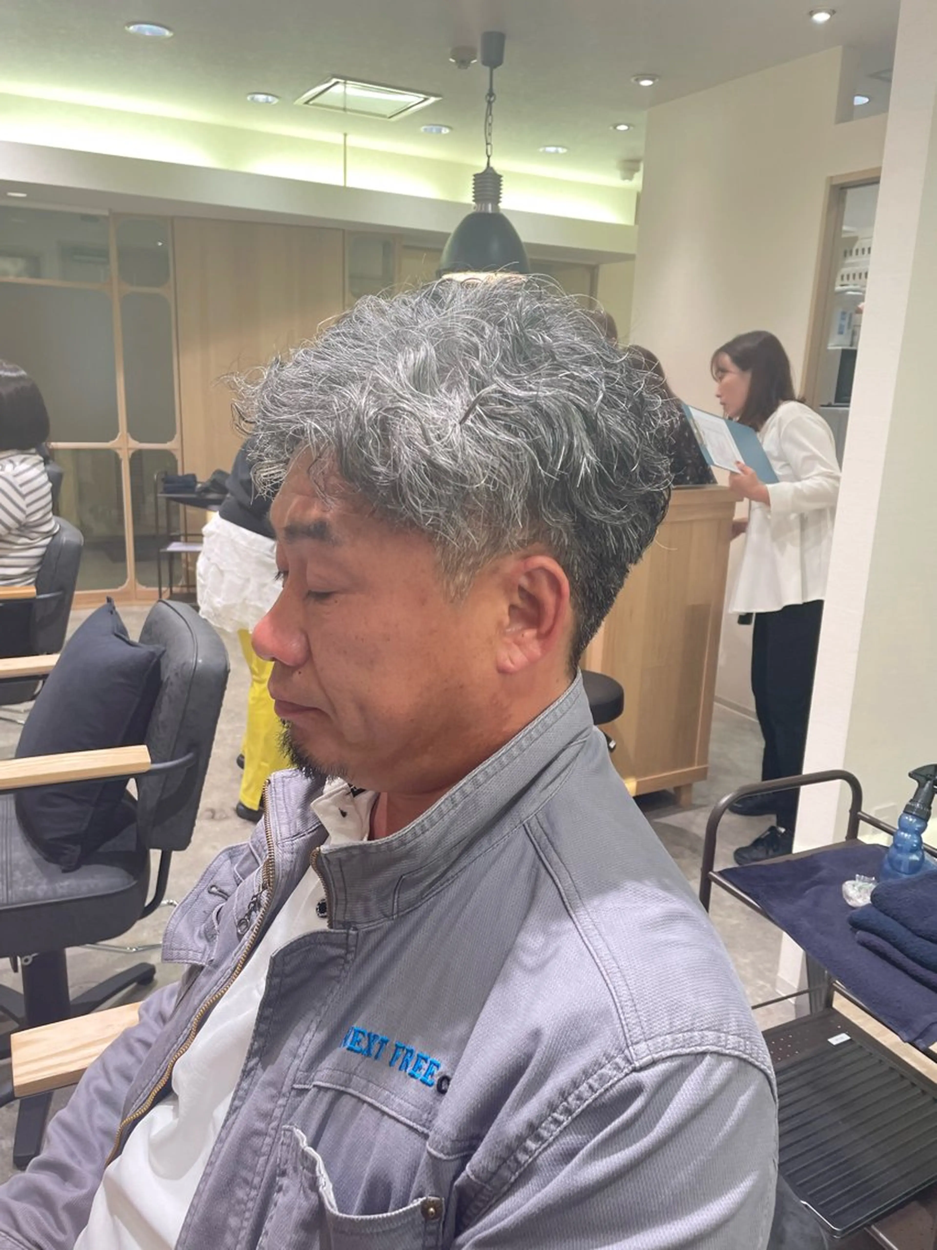 メンズ mahae 林のヘアスタイル