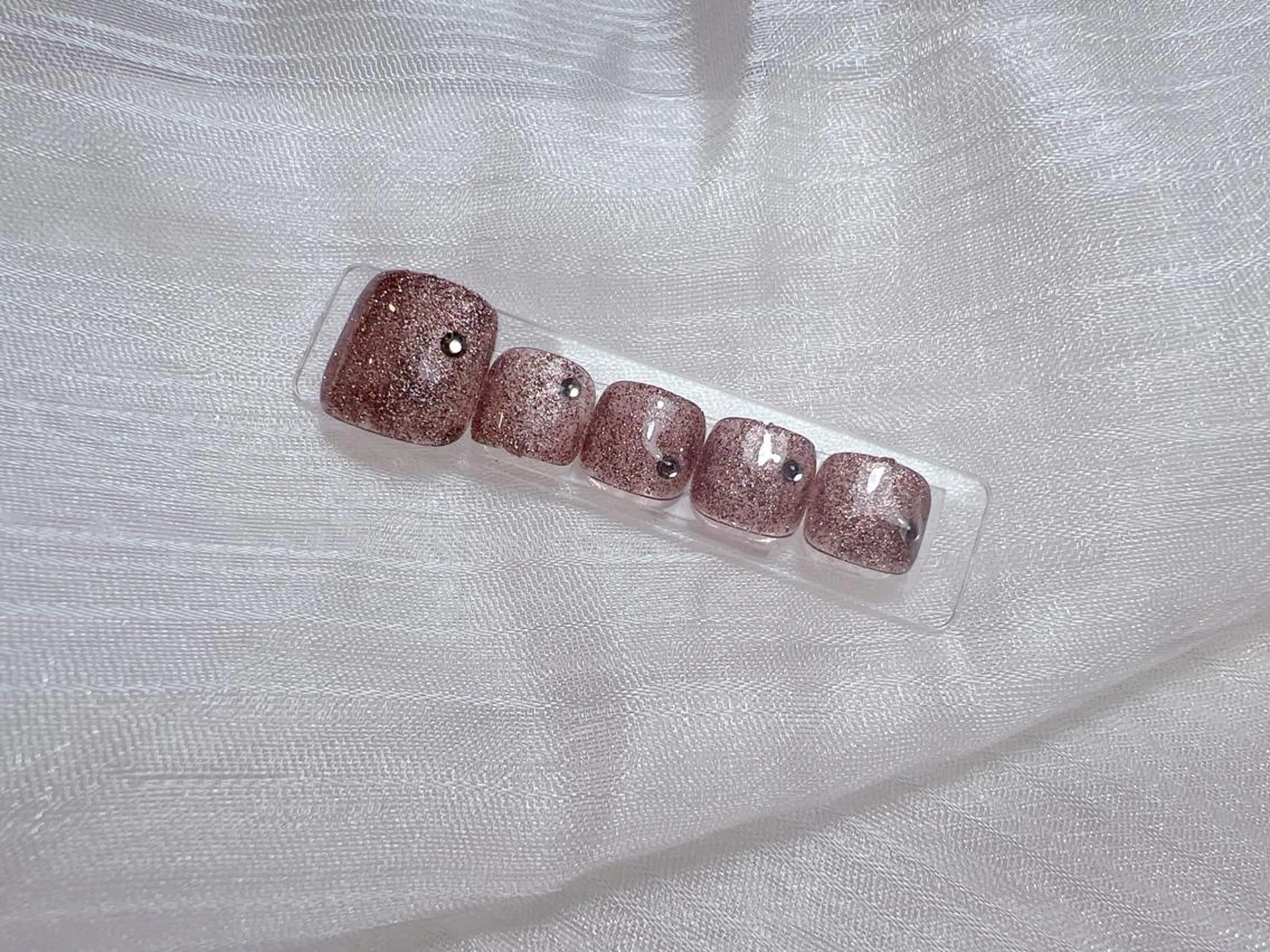 ネイル フットネイル 桃山 莉緒のネイルデザイン