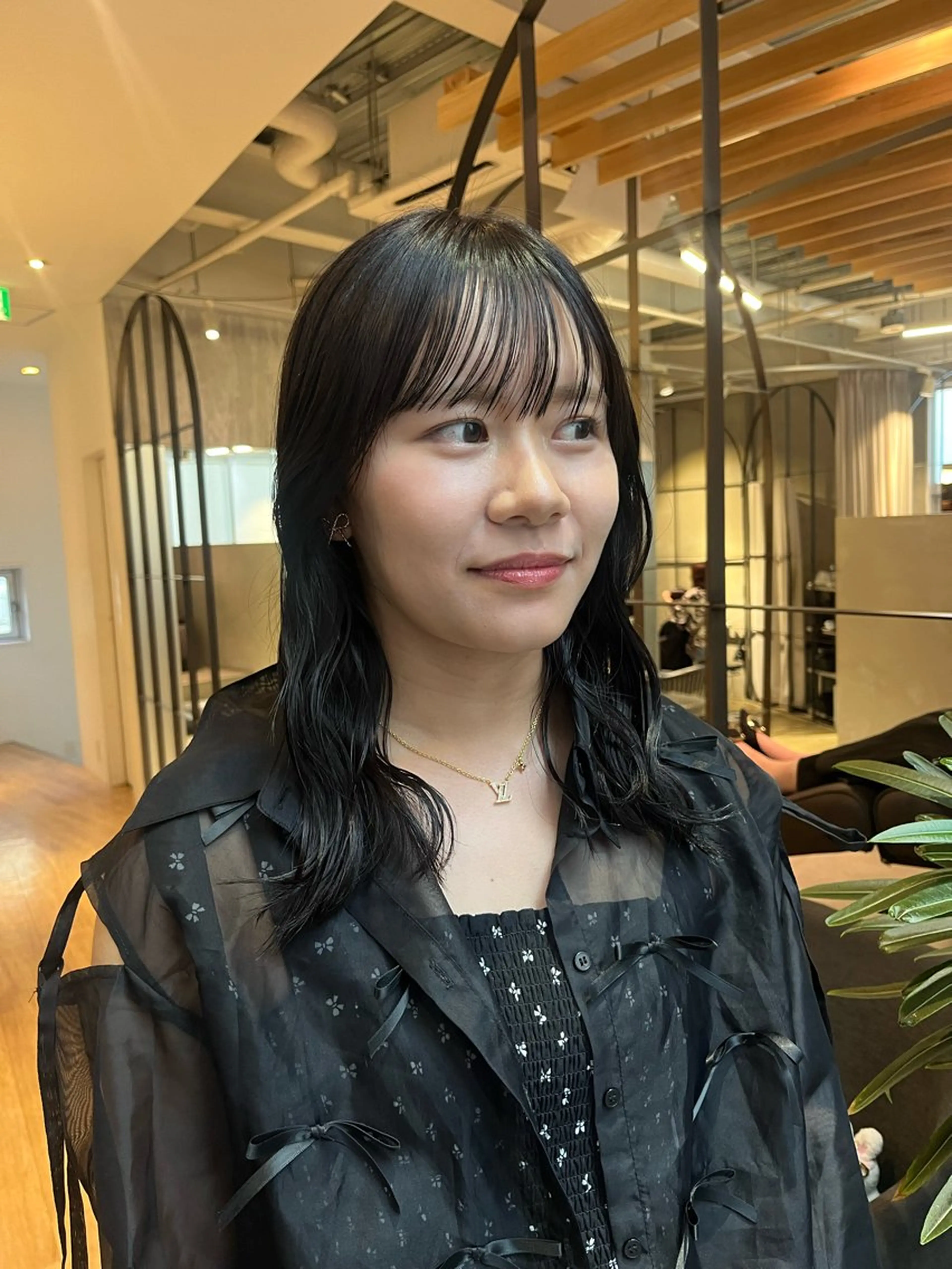 セミロング カラー 加藤好/カットモデル /暖色カラー🍒🧡のヘアスタイル