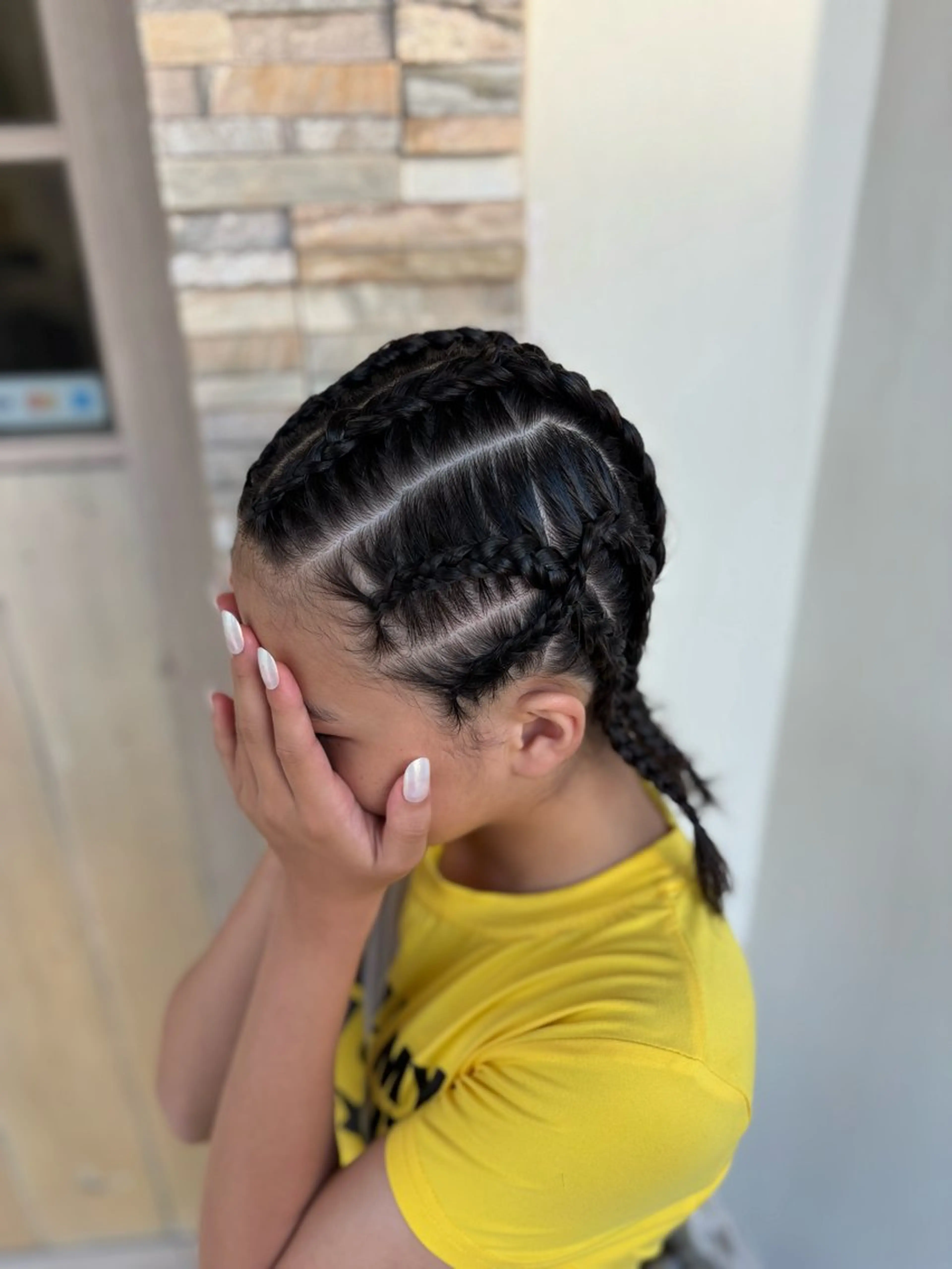 ヘアアレンジ ヘアセット KR2S中百舌鳥所属・艶カラー🫧/シール エクステRYOKAのヘアスタイル