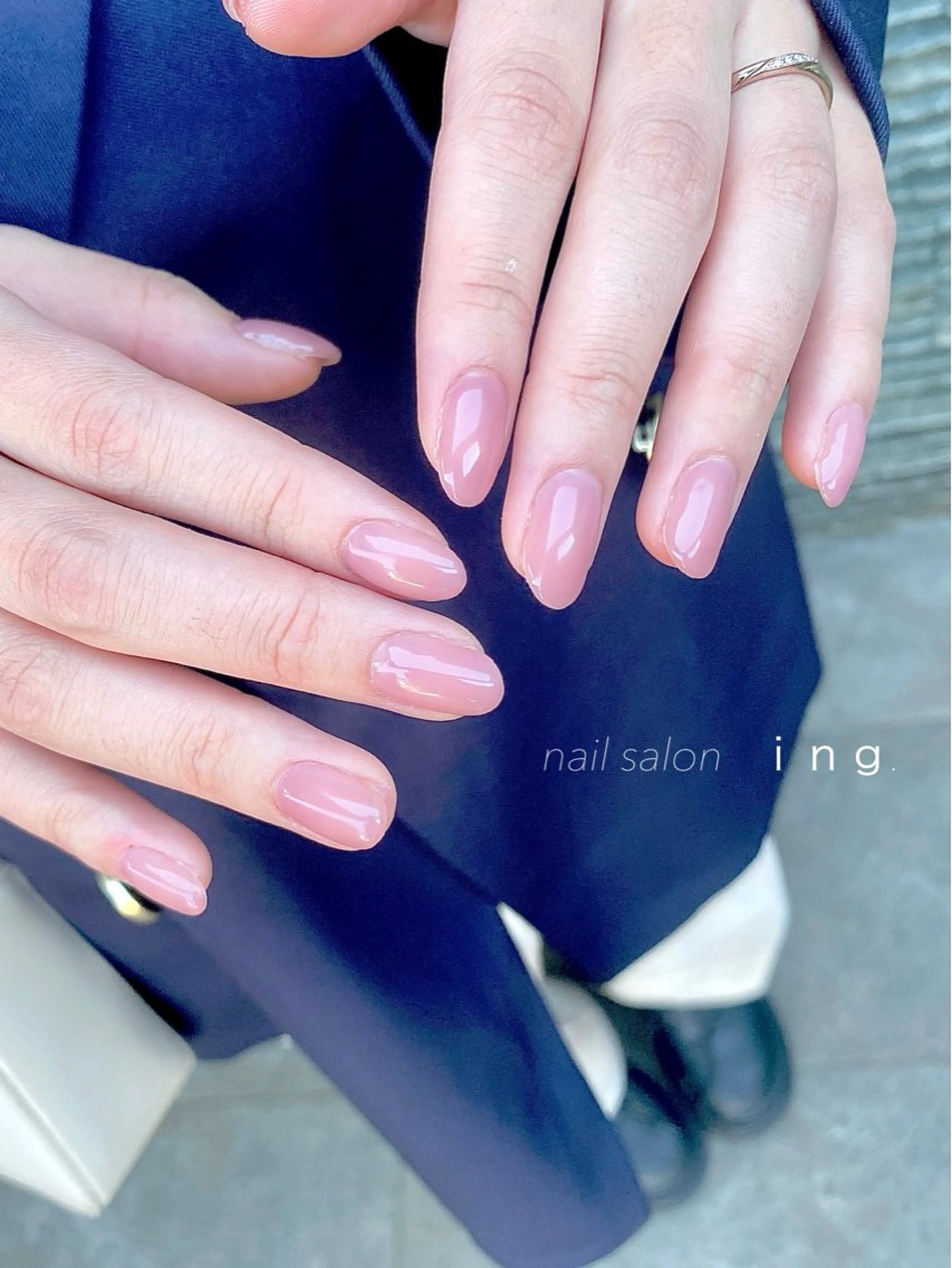 ネイル ワンカラーネイル ｉｎｇ .のネイルデザイン