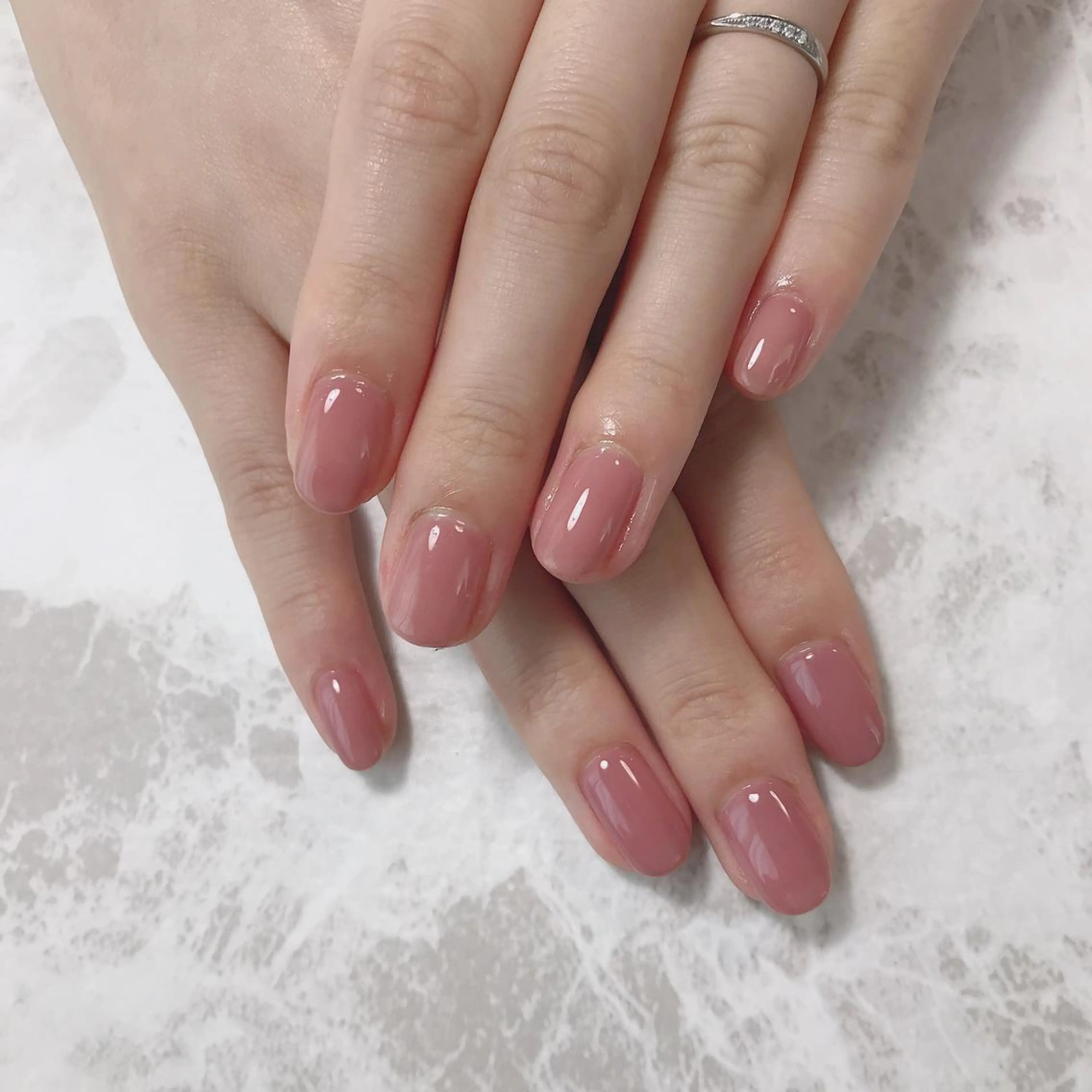 ネイル ワンカラーネイル sereha nailのネイルデザイン
