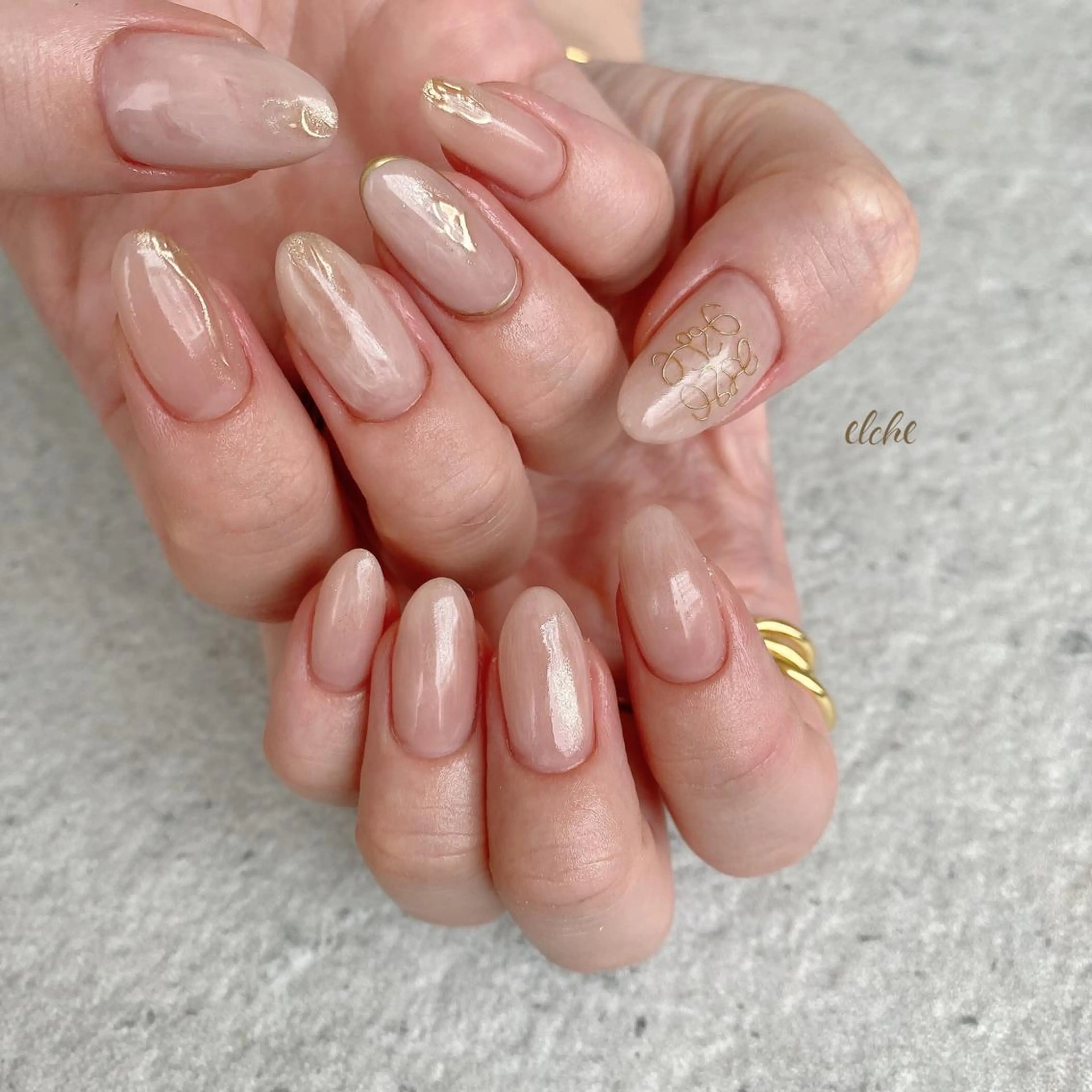 ネイル アートネイル Rio 𓍼のネイルデザイン