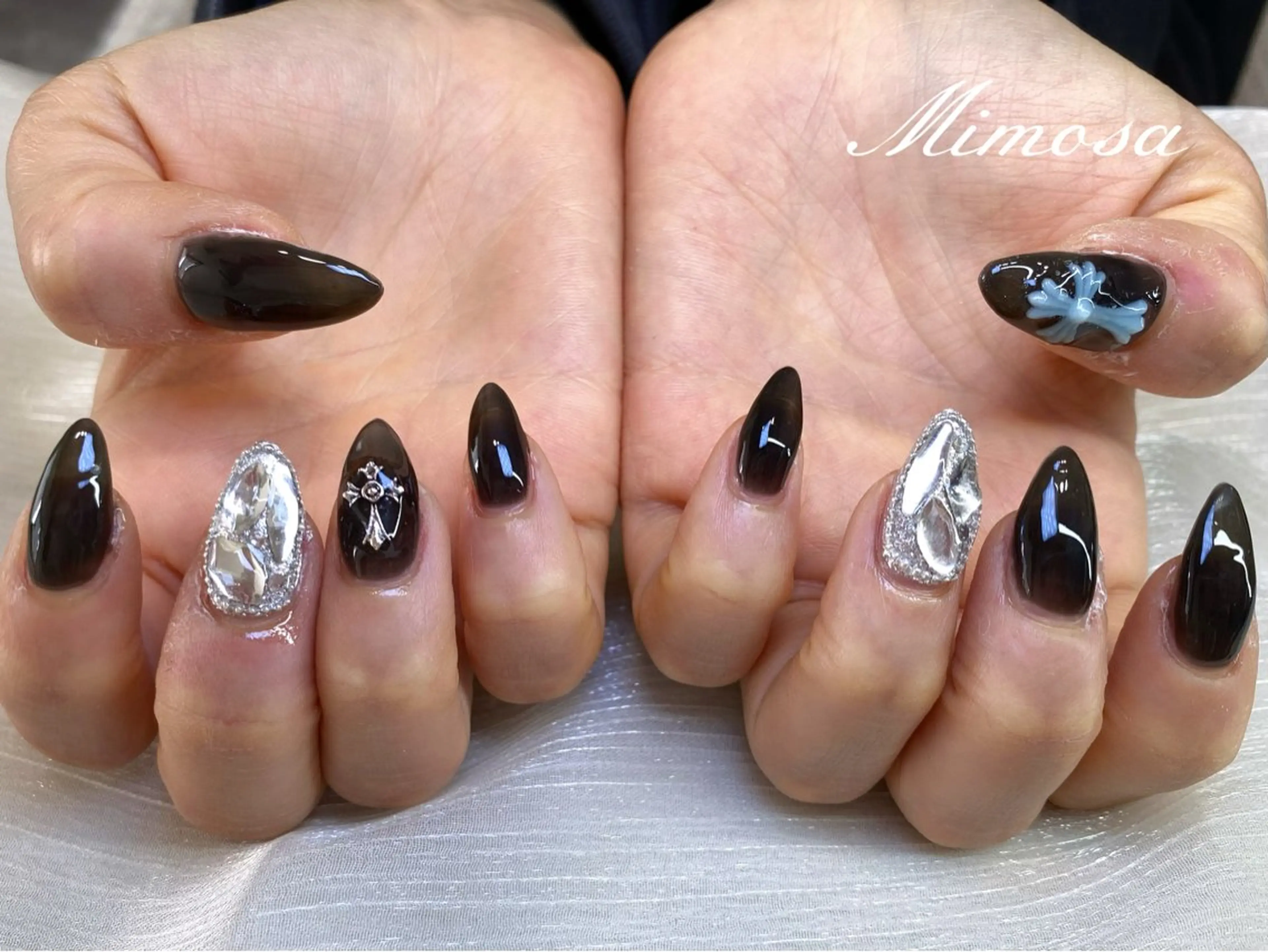 ネイル ハンドネイル 💛Mimosa💛 吉祥寺のネイルデザイン