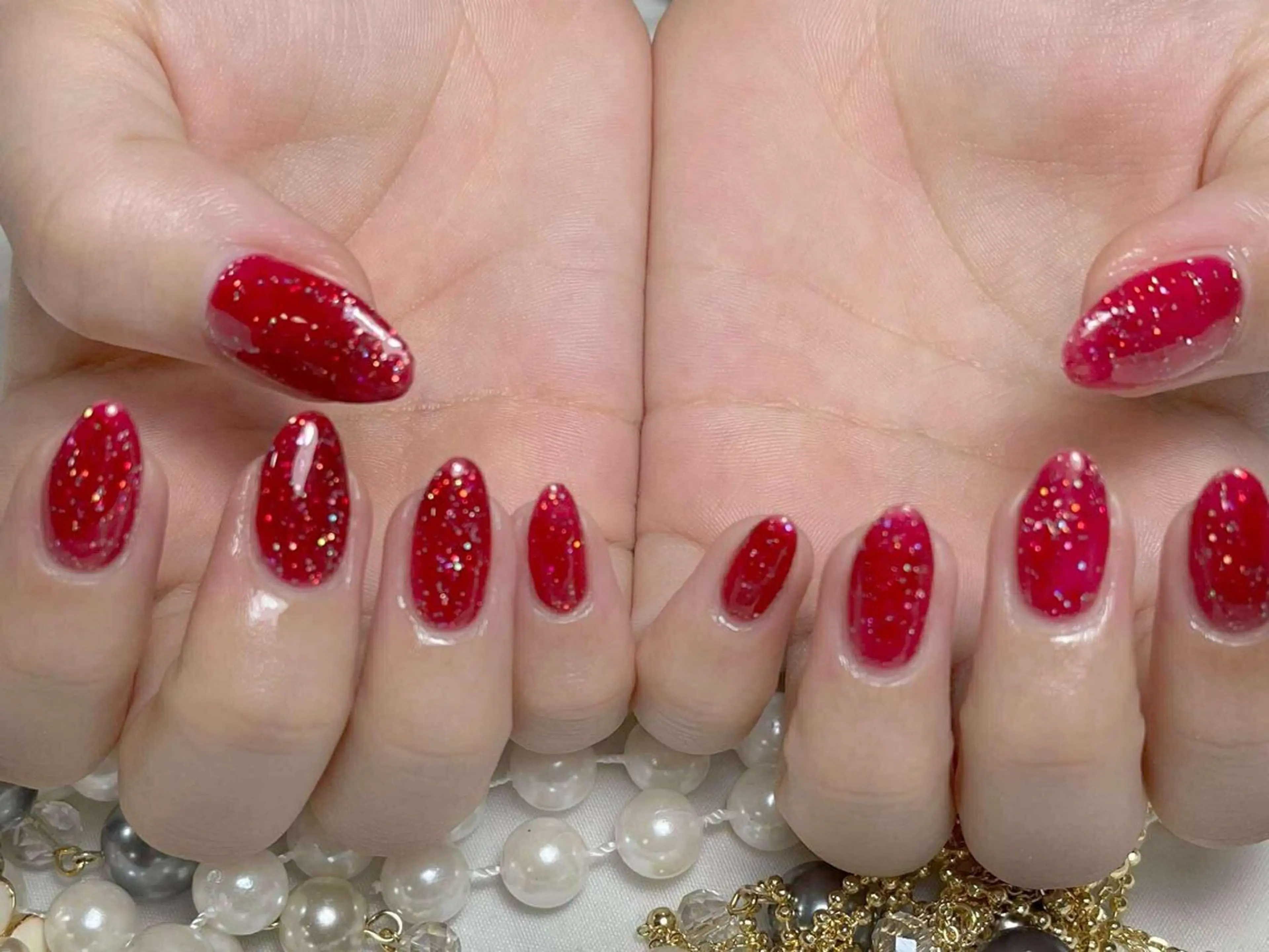 ネイル アートネイル フレンチネイル ジェルネイル グラデーション 韓国ネイル 村中 ハナのネイルデザイン