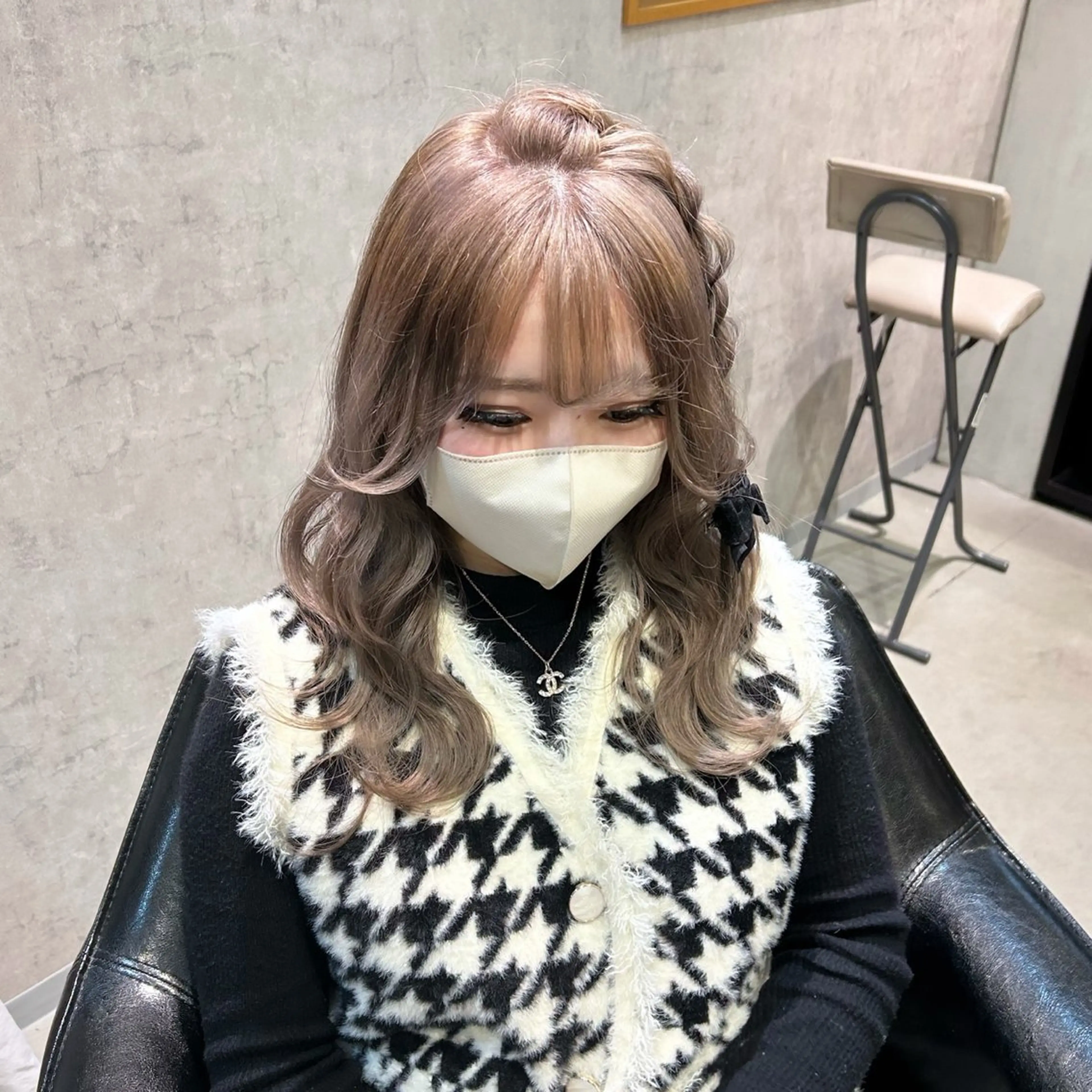 セミロング カラー ヘアアレンジ suri-ru hair【スリールヘアー】所属・FURUSAWA AOIのヘアスタイル