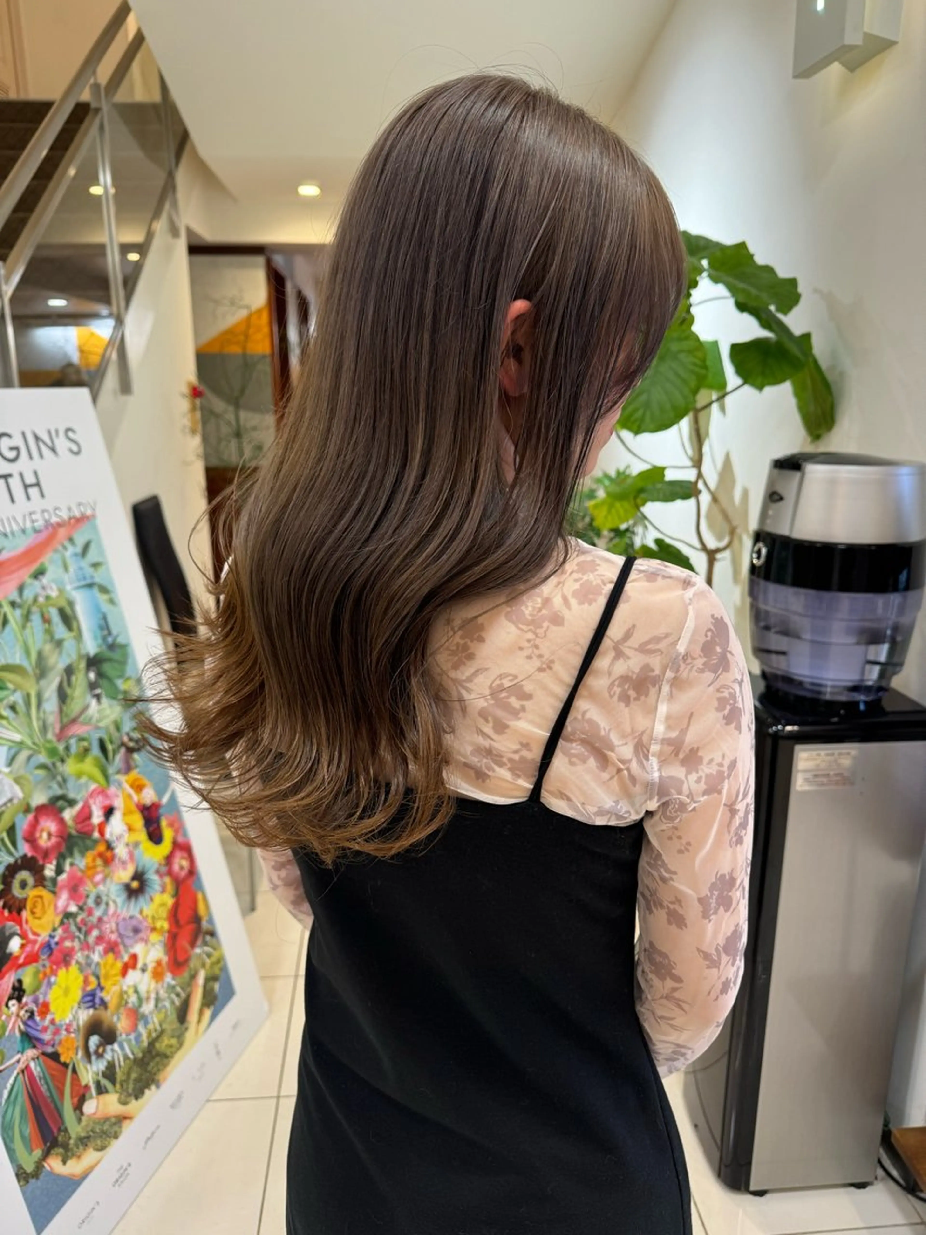 ロング 早川 楓那のヘアスタイル