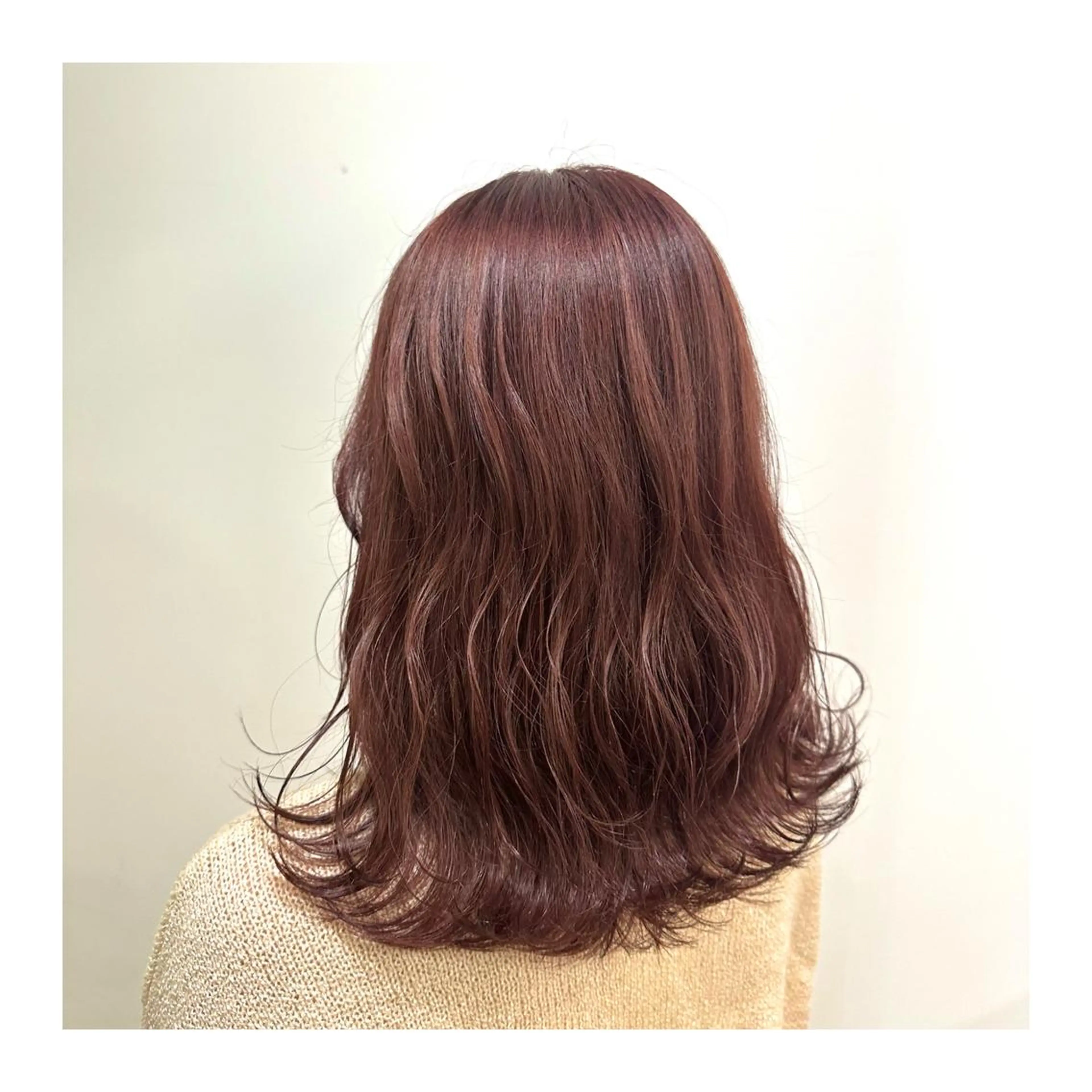 ロング カラー ヘアカラー あべ ゆうかのヘアスタイル