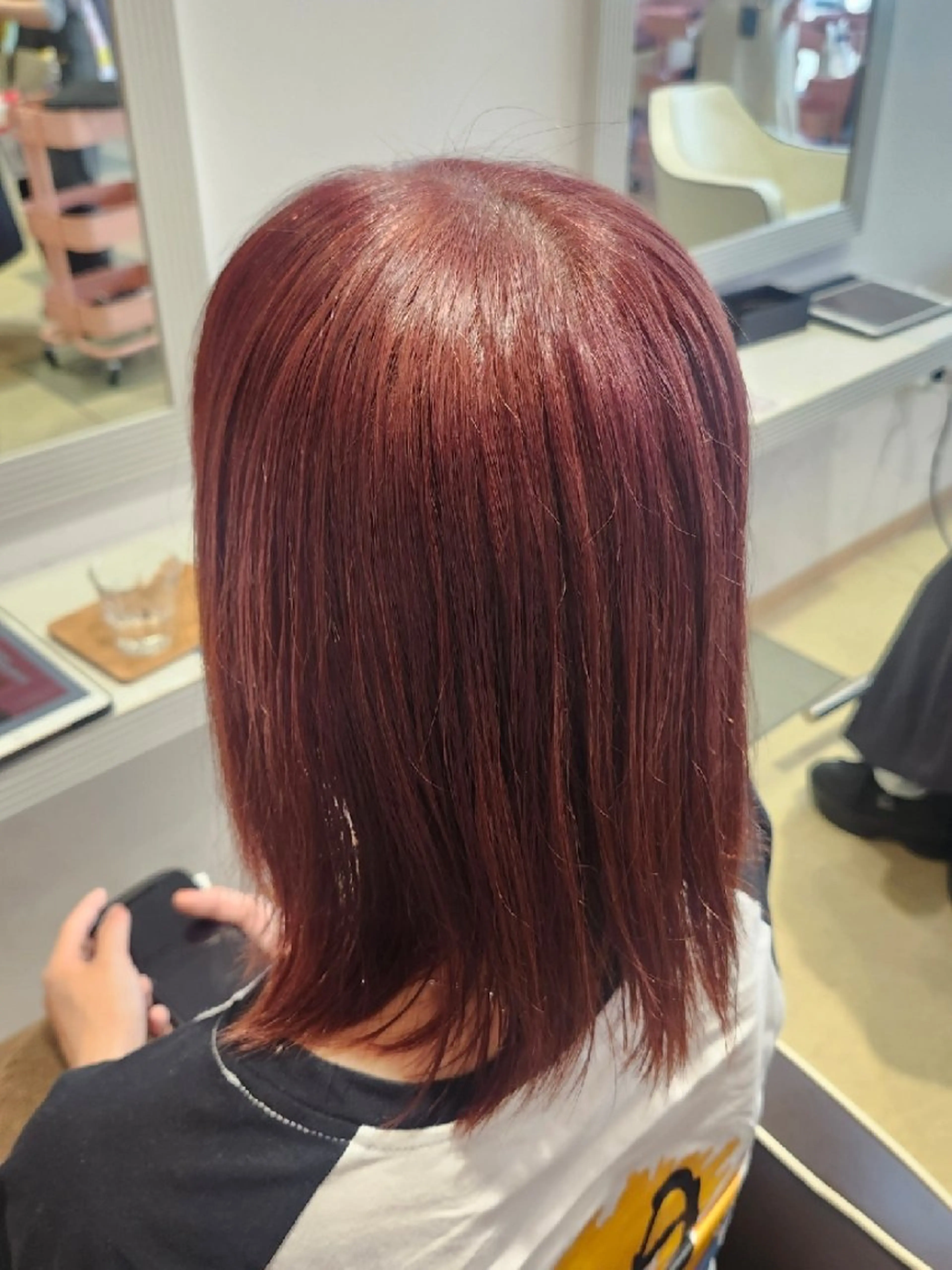 ミディアム カラー 暖色カラー/髪質改善 /メンズ🧡莉南のヘアスタイル