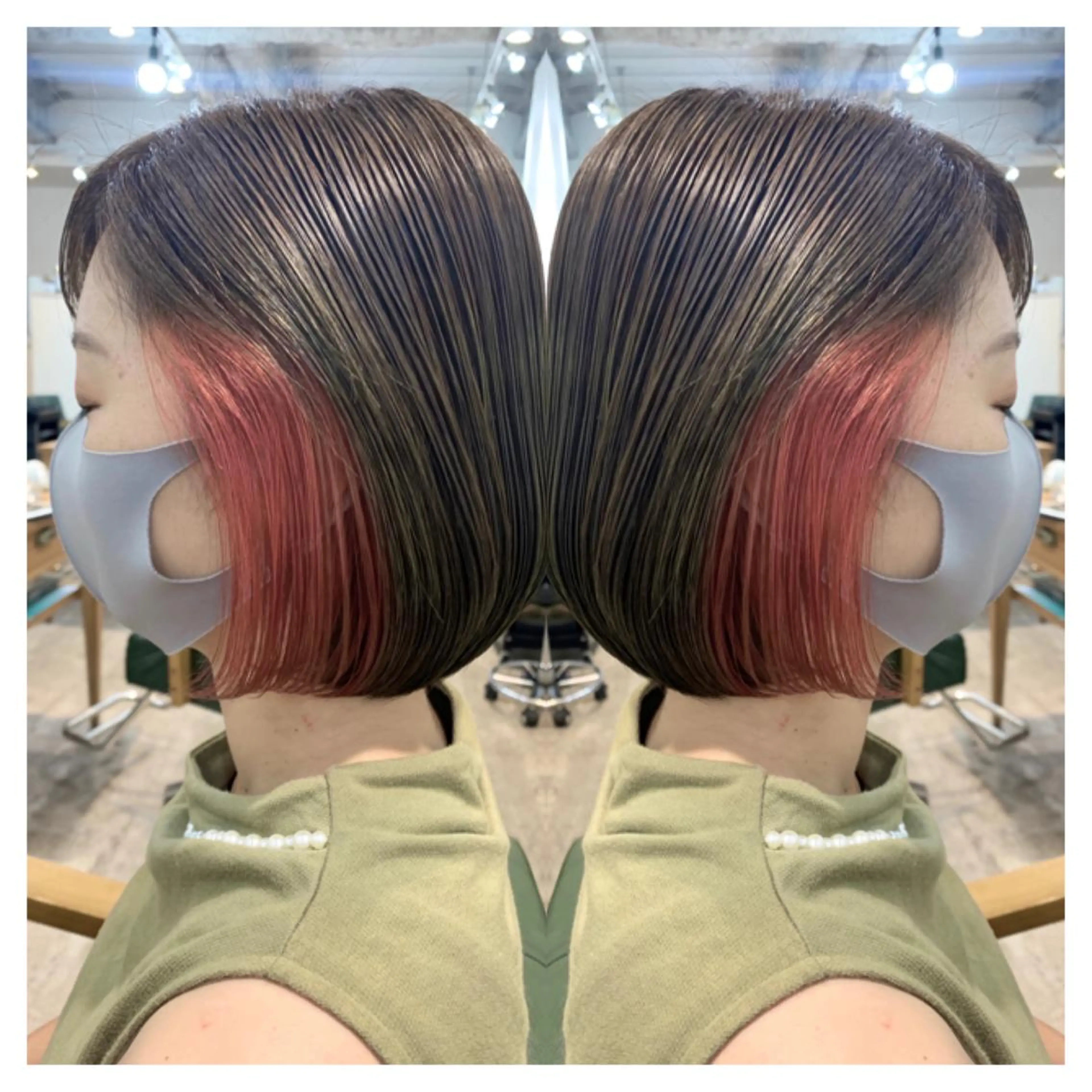 ショート カラー カット ヘアカラー トリートメント 村山 茉衣のヘアスタイル