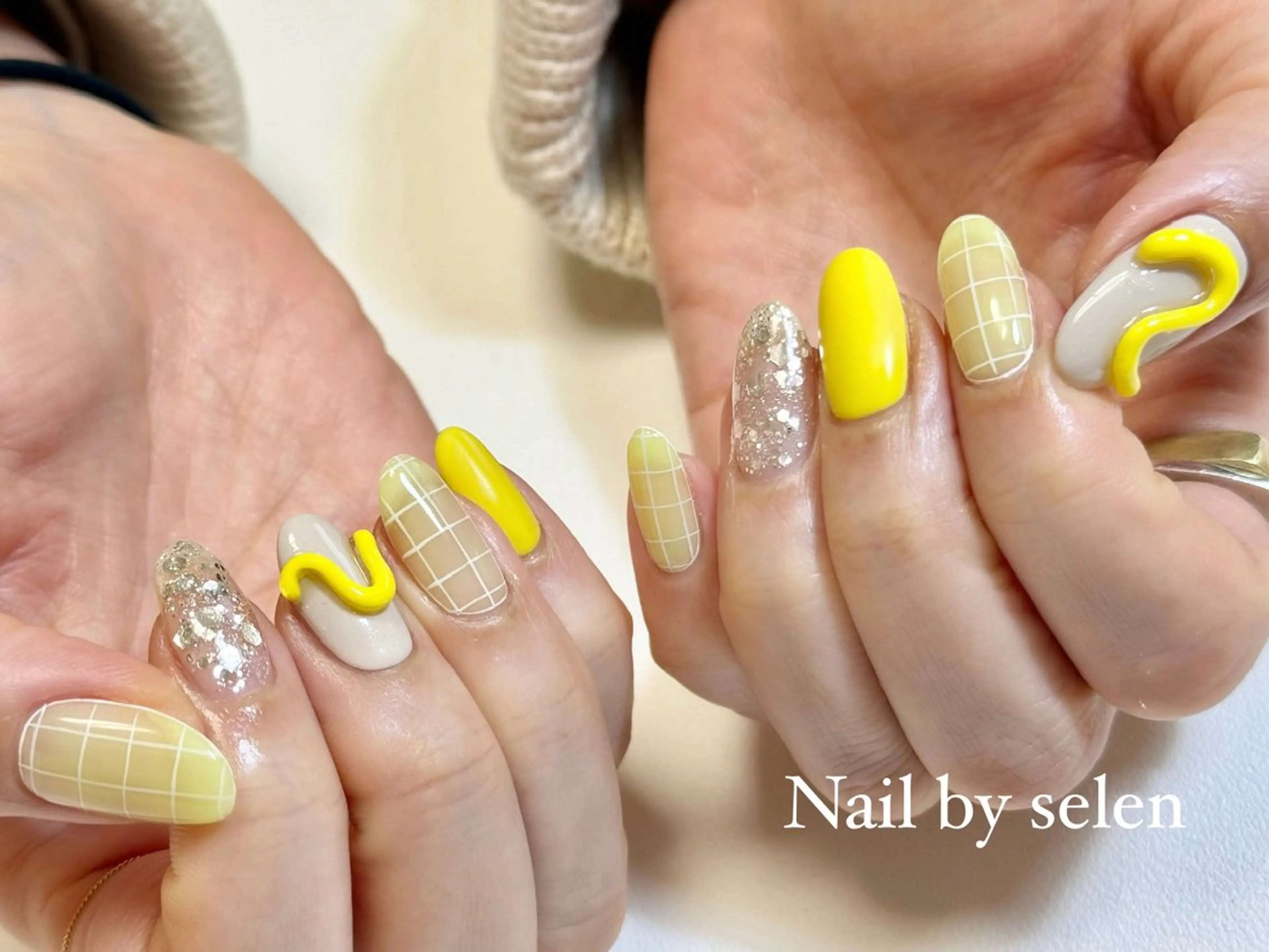 カラー ハンドネイル Nail by selen所属・Nail by selenのネイルデザイン
