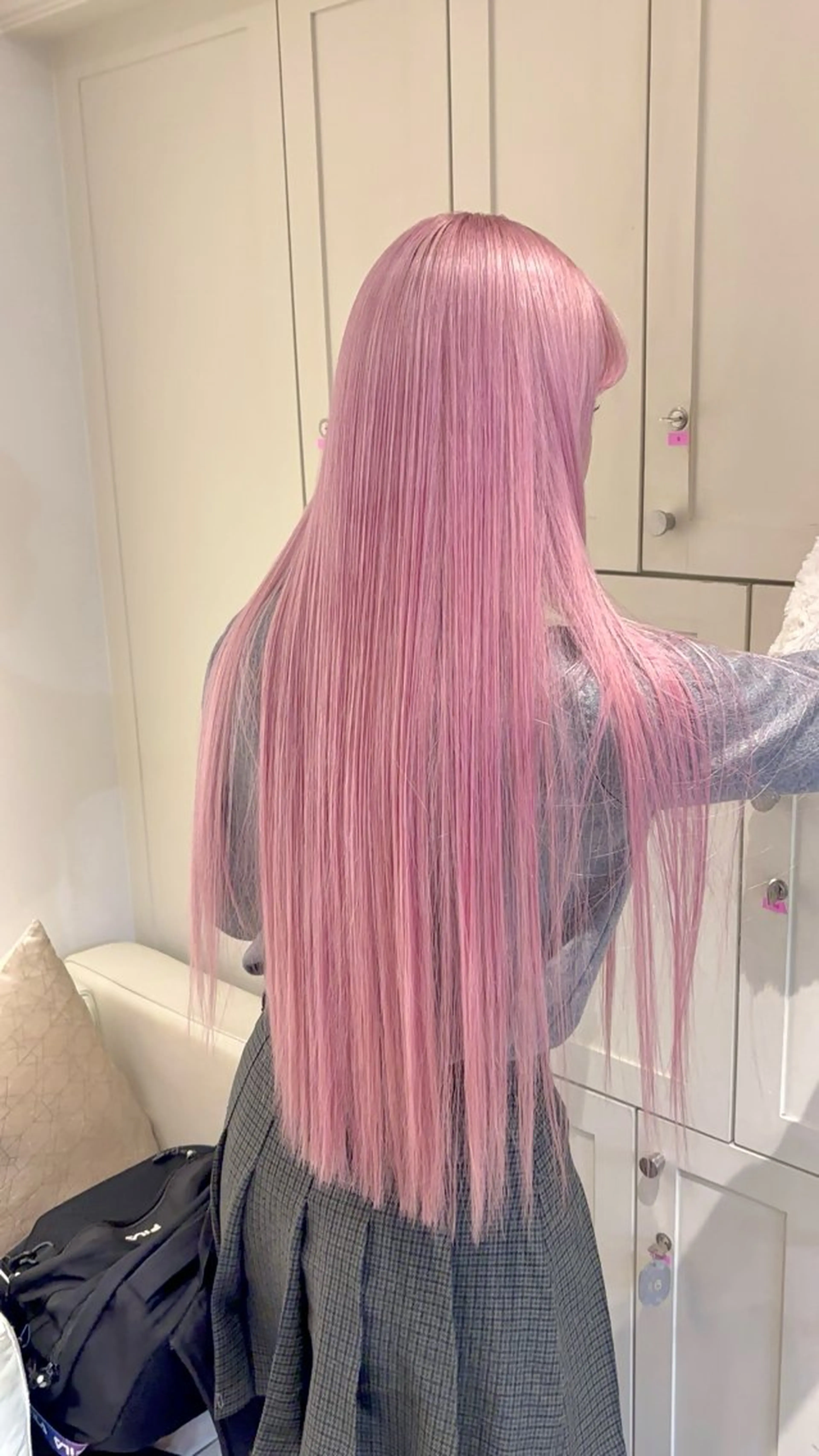 ロング カラー ONYX所属・ブリーチ/ハイトーン ミルクティー/ハルトのヘアスタイル