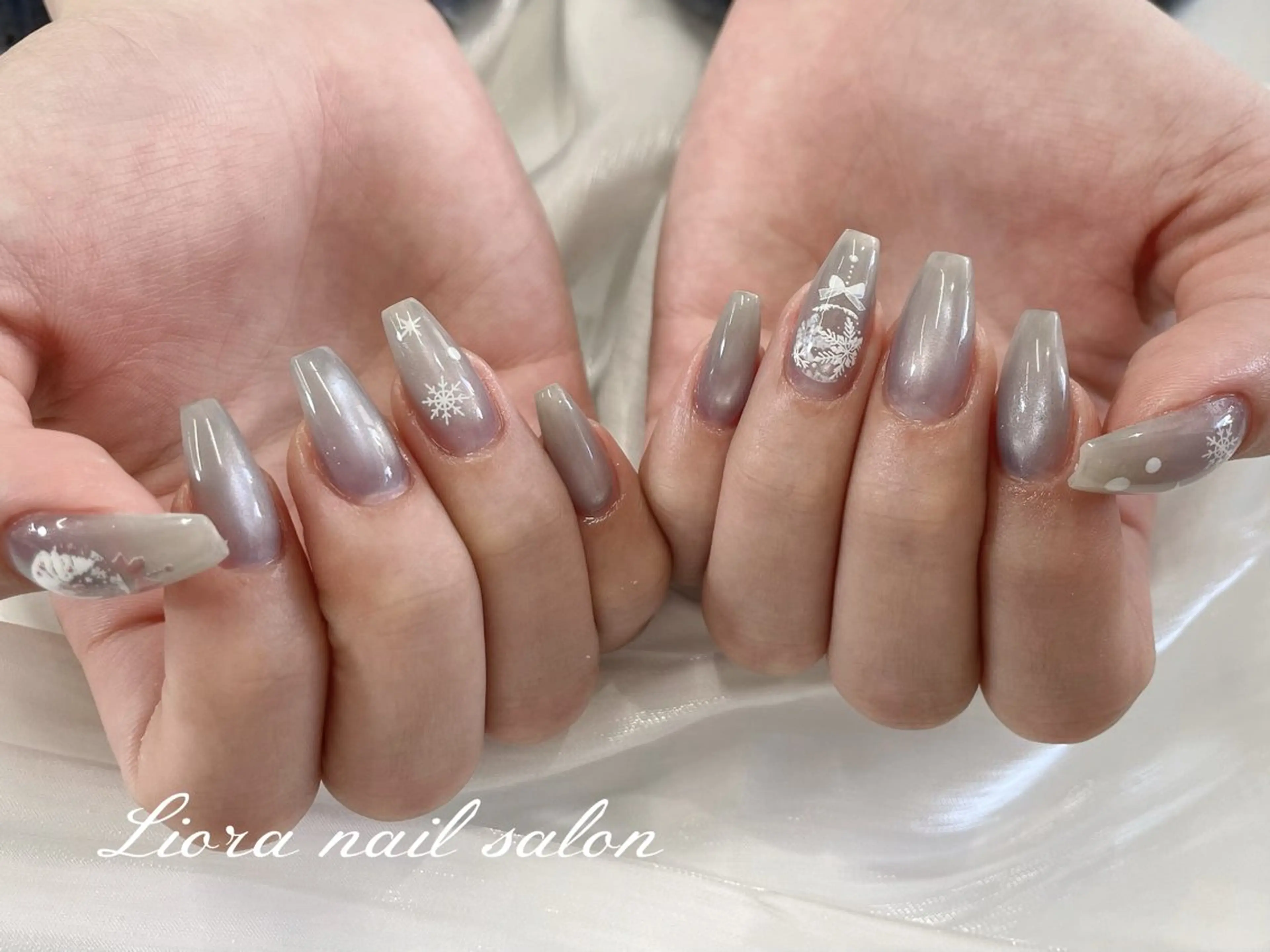 ネイル チークネイル フットネイル フレンチネイル ジェルネイル ガーリー ハンドネイル Liora nail スカルプ専門店のネイルデザイン