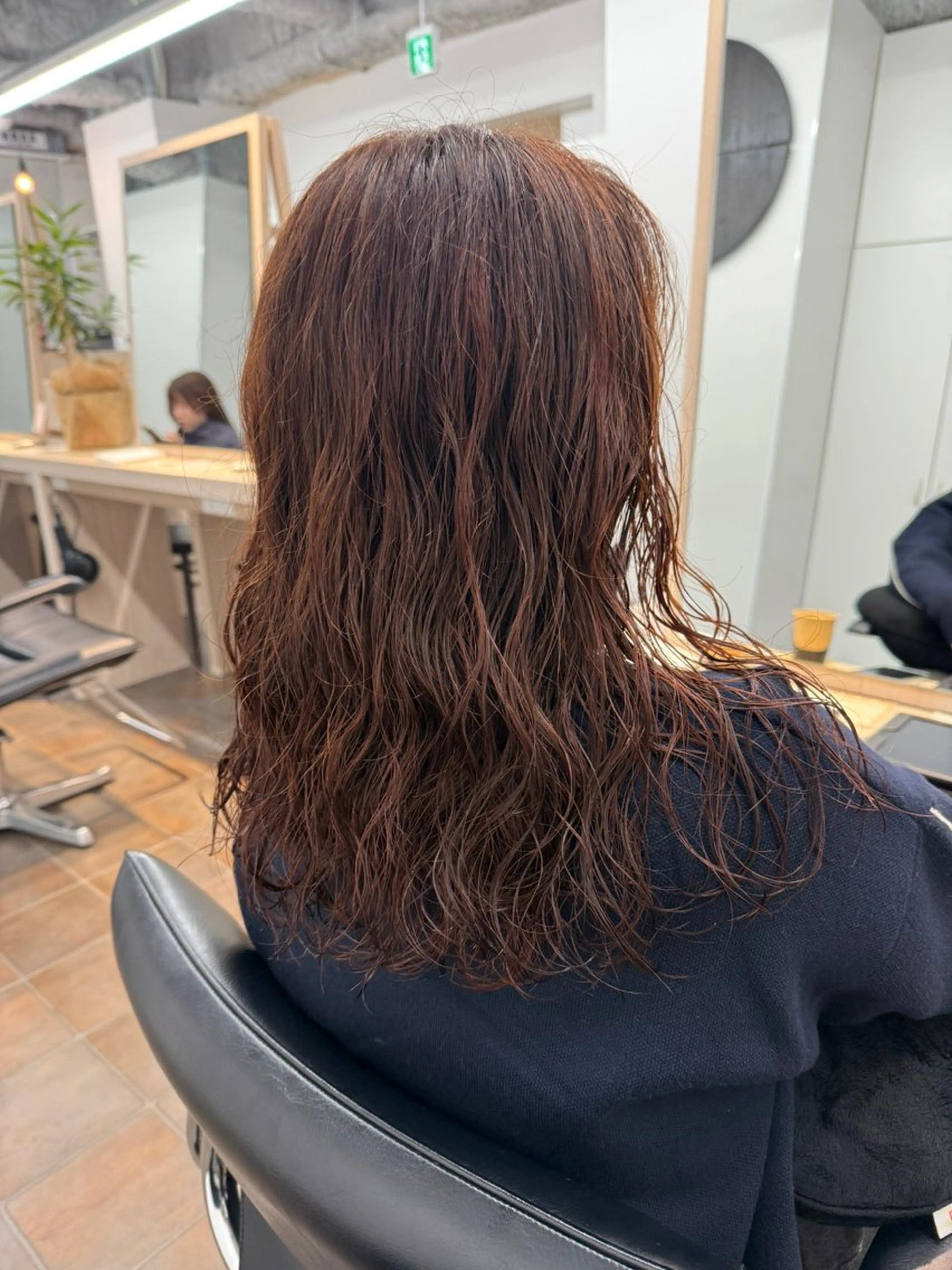 似合せカット＋デジタルパーマ＋ケアトリートメントの写真