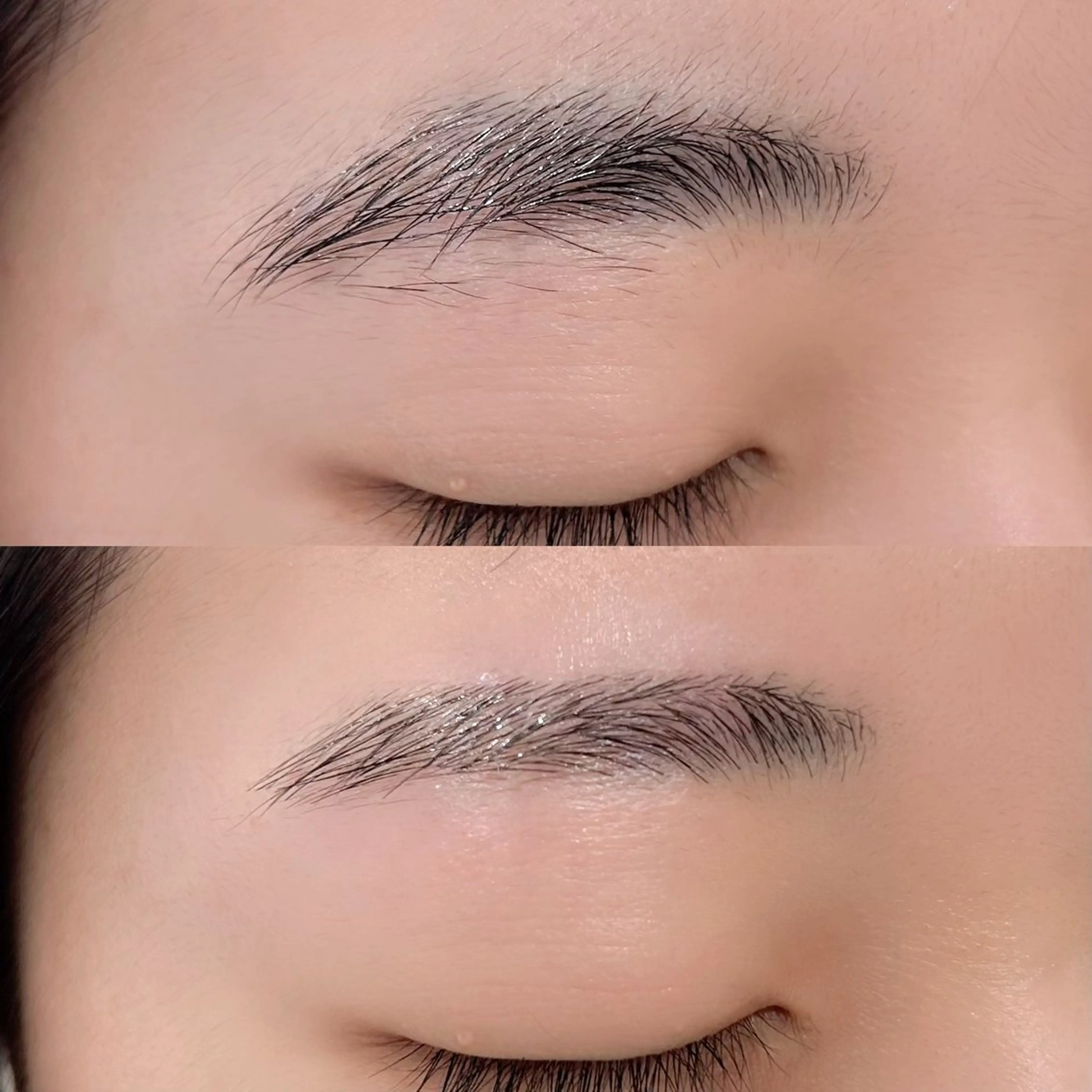 アイブロウ ワックス脱毛 眉カット 🎀🩶韓国風束感 エク/マナミ🪽のマツエク・マツパデザイン