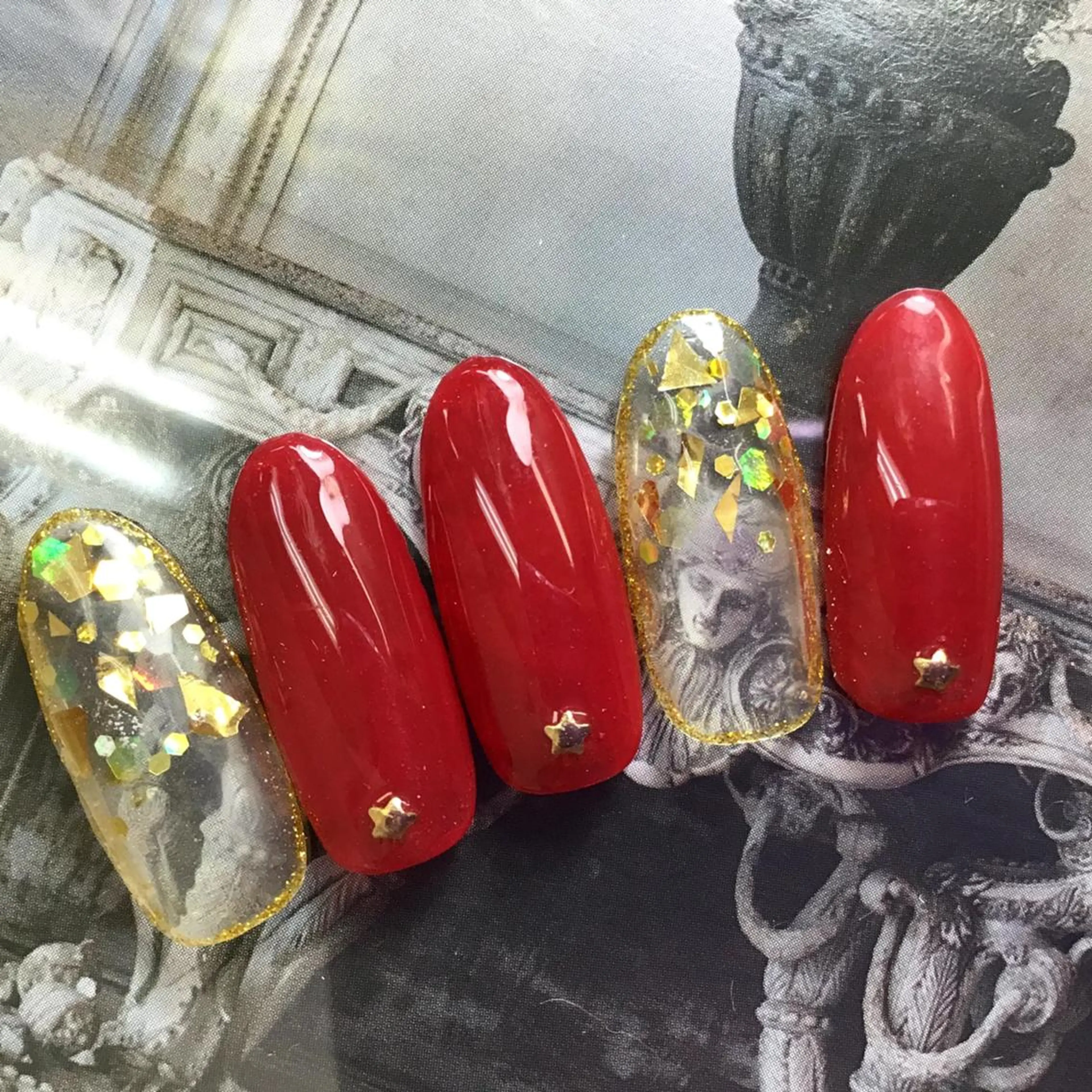 ネイル 林 珠里のネイルデザイン