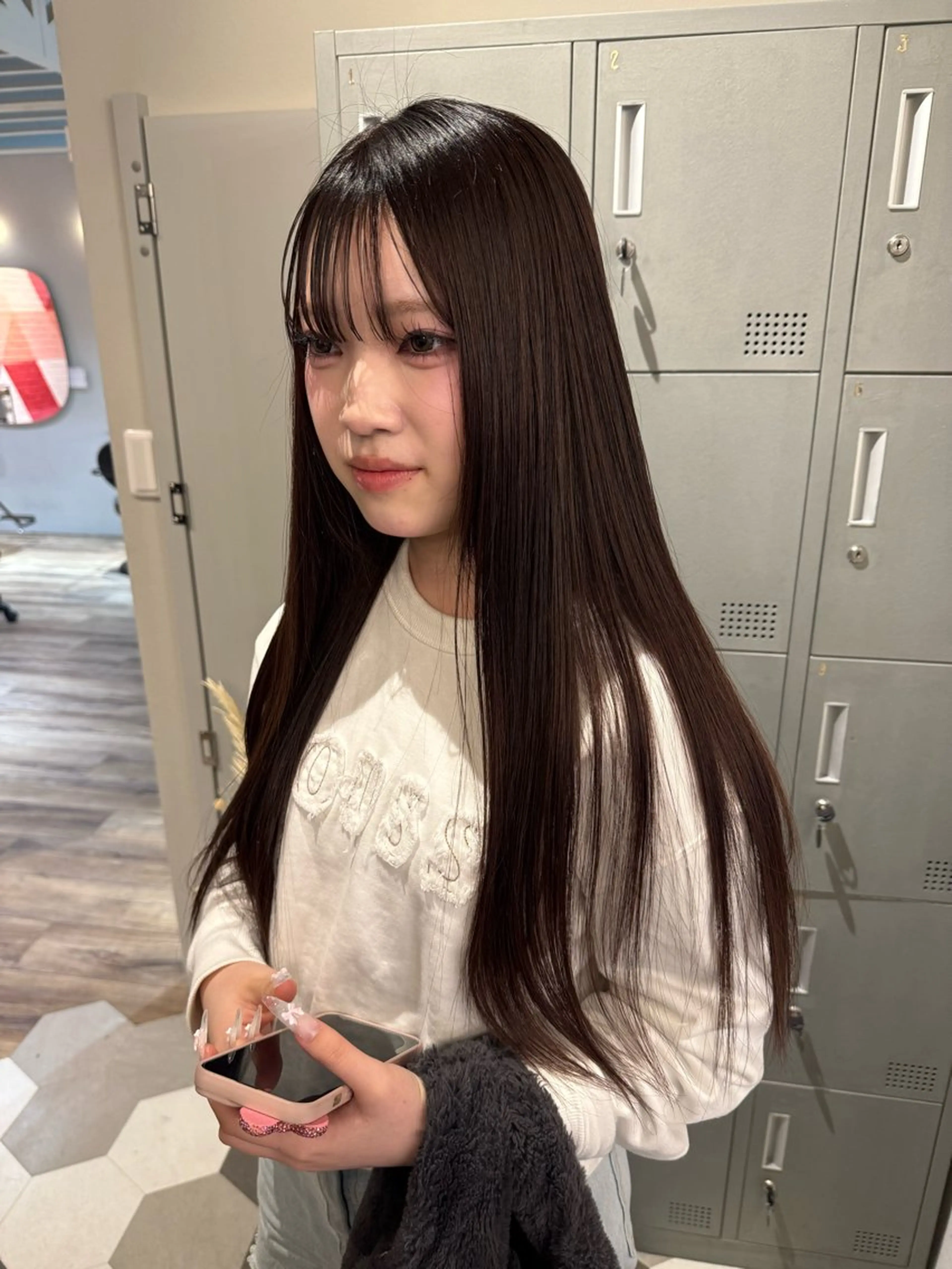 ロング カラー ブリーチ/アレンジ 天満/chihiroのヘアスタイル