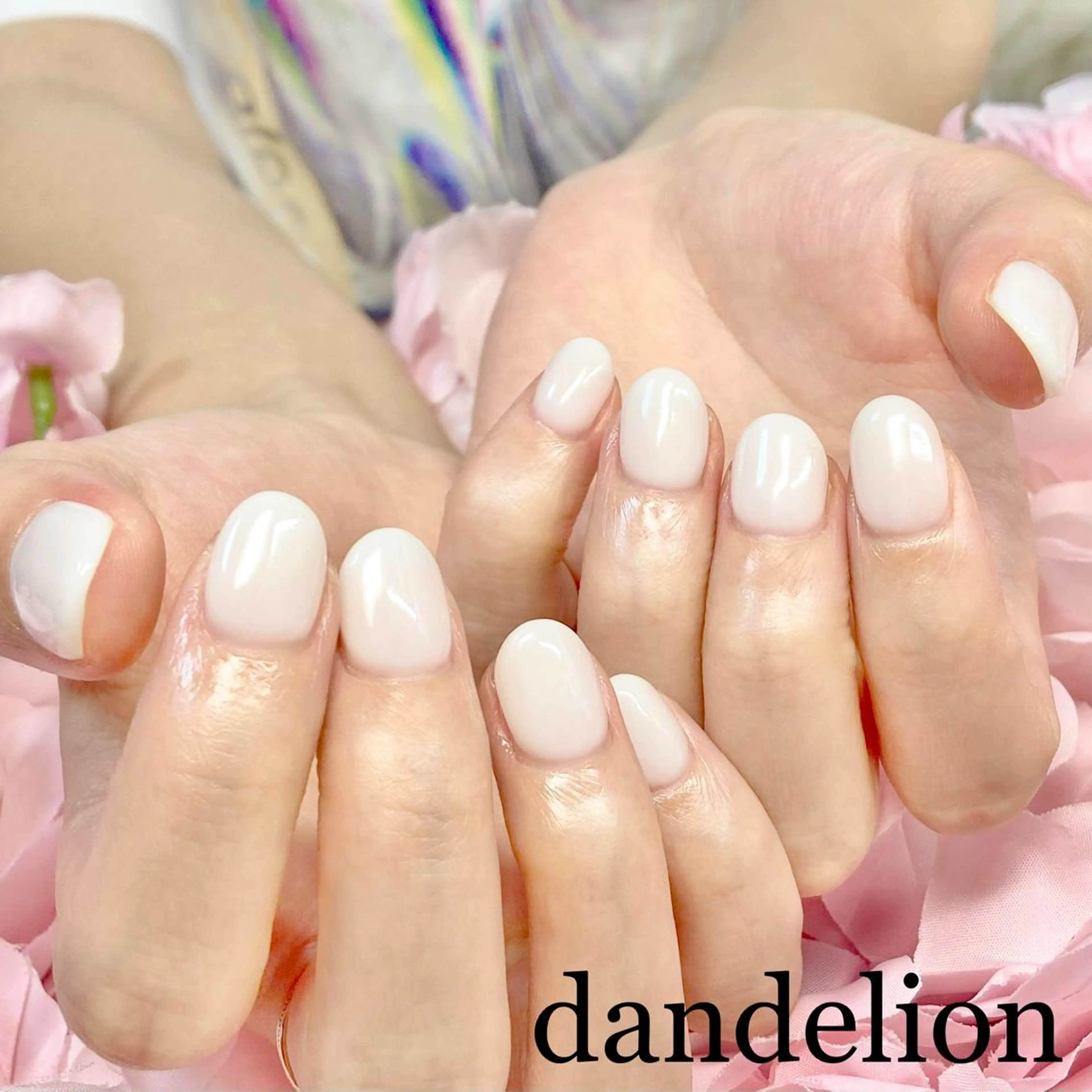 ネイル ハンドネイル ハンドケア dandelion ダンデライオンのネイルデザイン