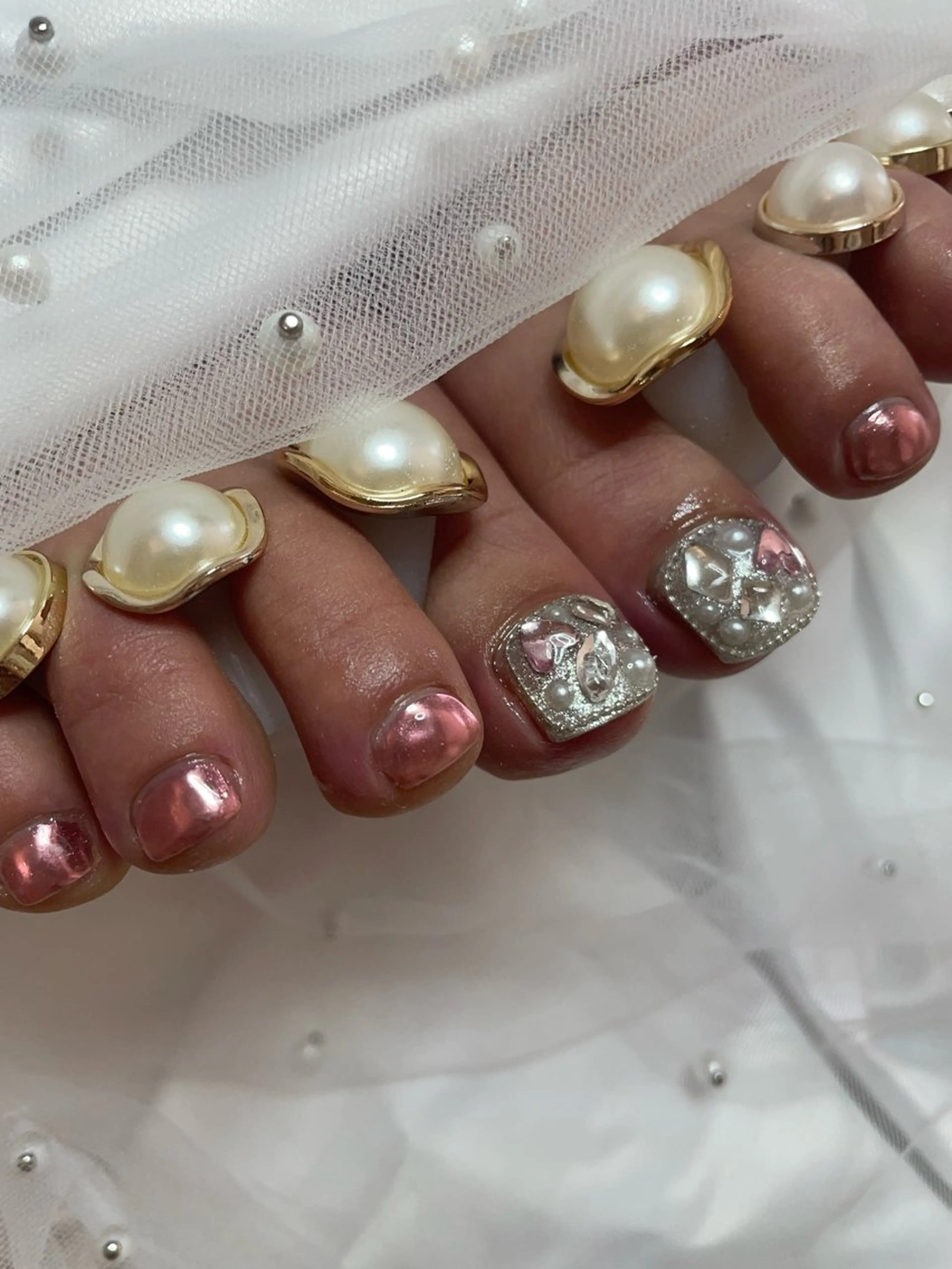 ネイル フットネイル A OIのネイルデザイン