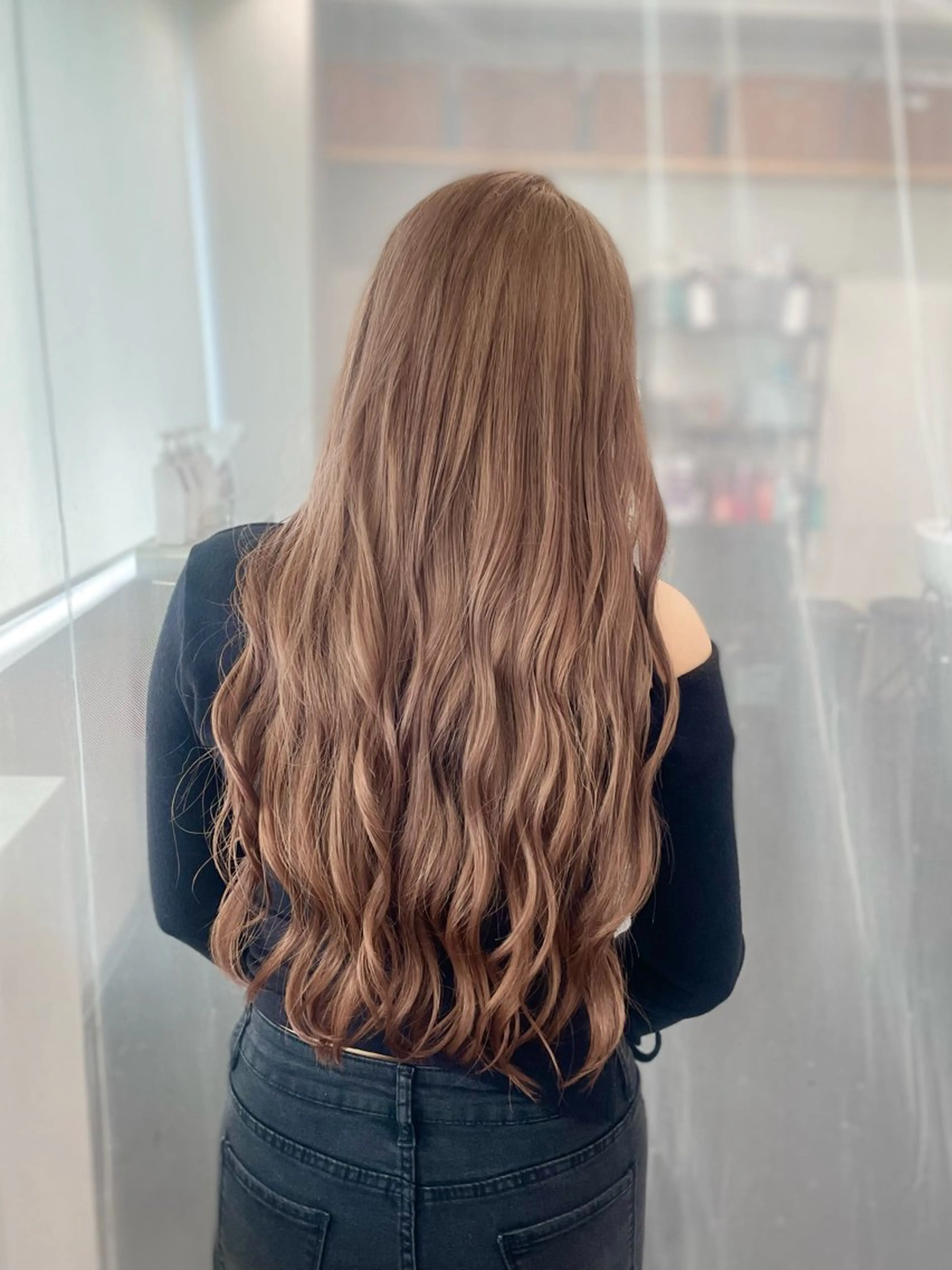 ロング カラー カット ヘアカラー トリートメント GaKu/ハイトーン /ブリーチ/ブロンドのヘアスタイル