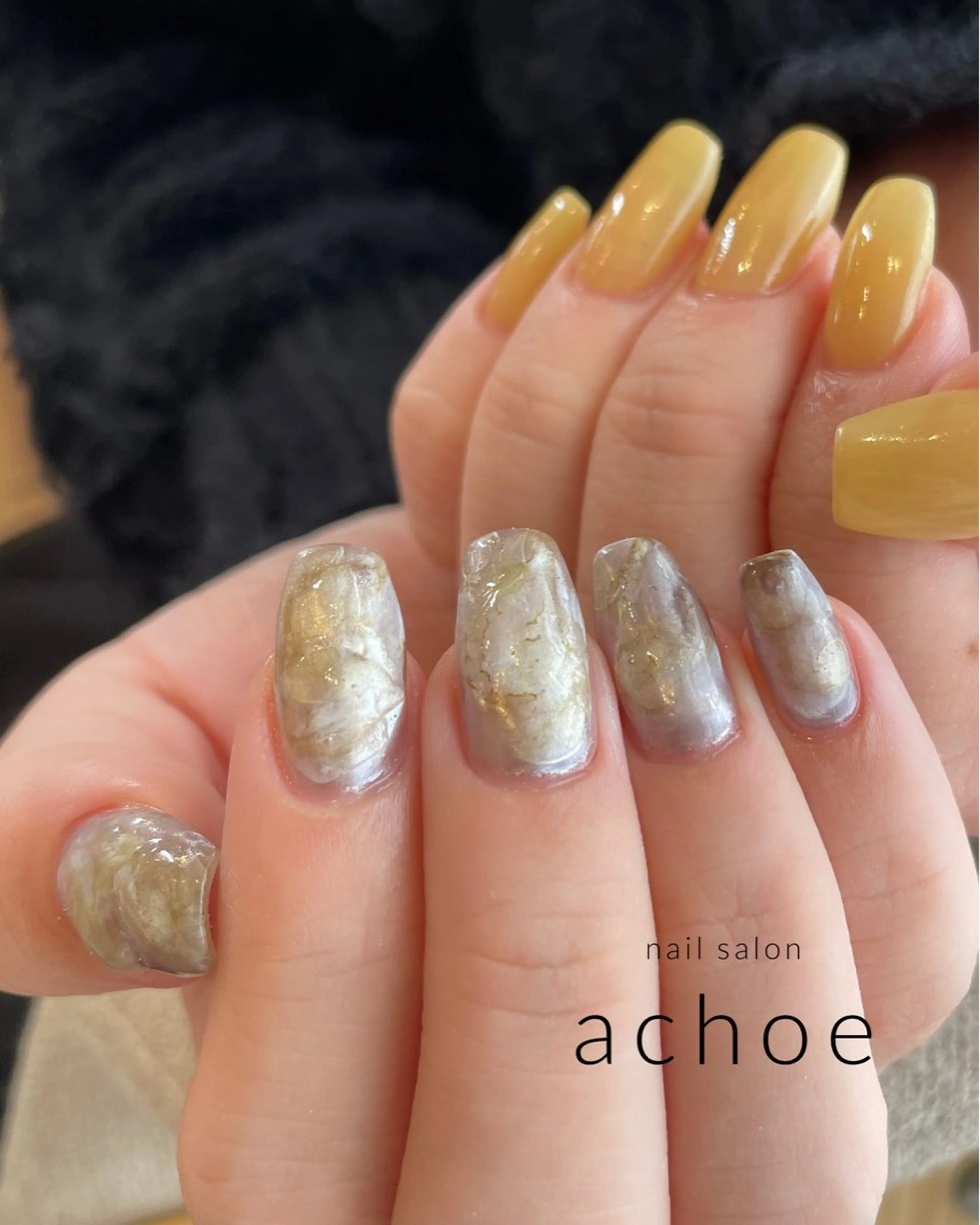 ネイル "achoe" コエ HARUNAのネイルデザイン