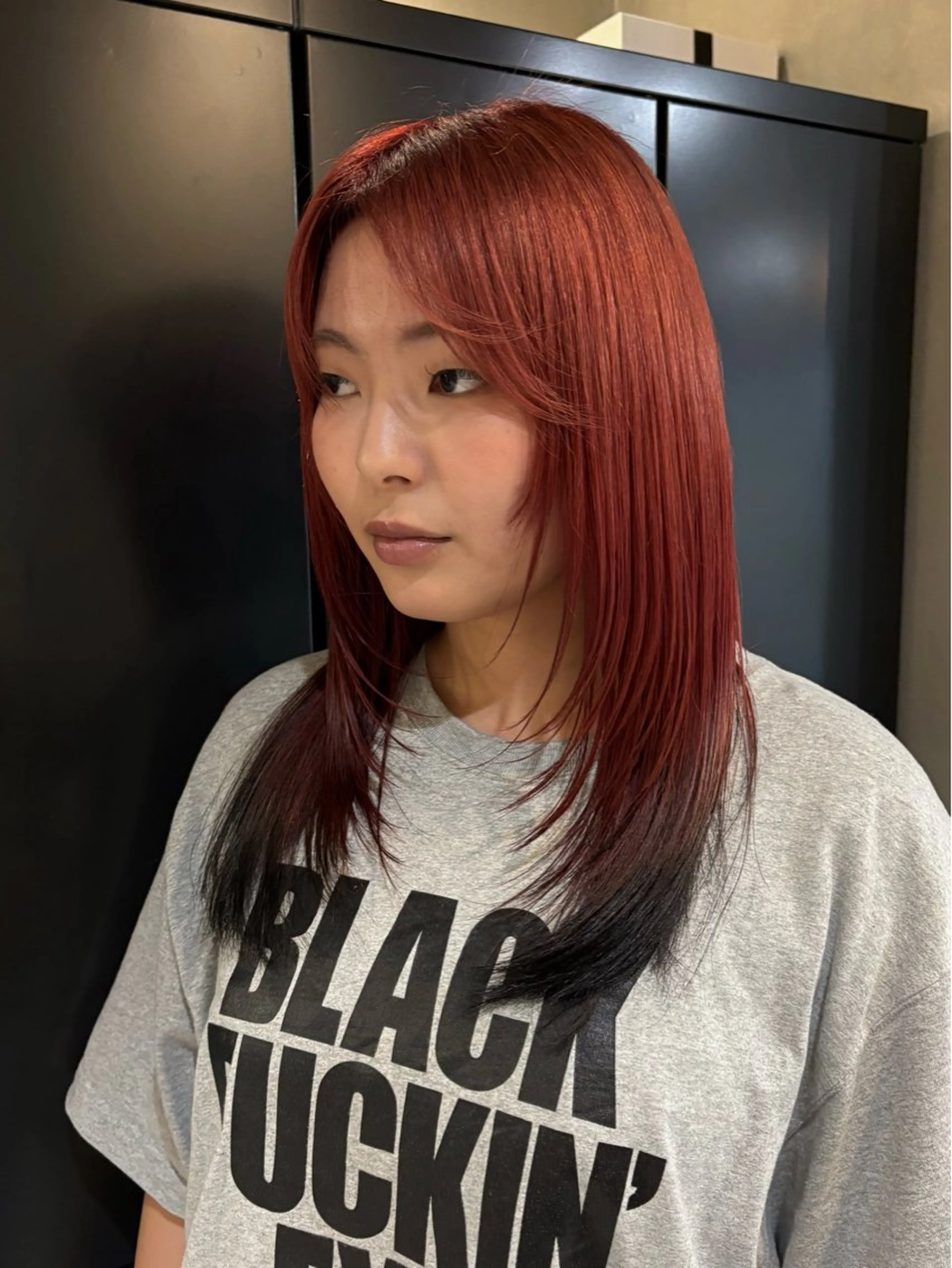 ロング 顔周りカット カット hashimoto kaedeのヘアスタイル