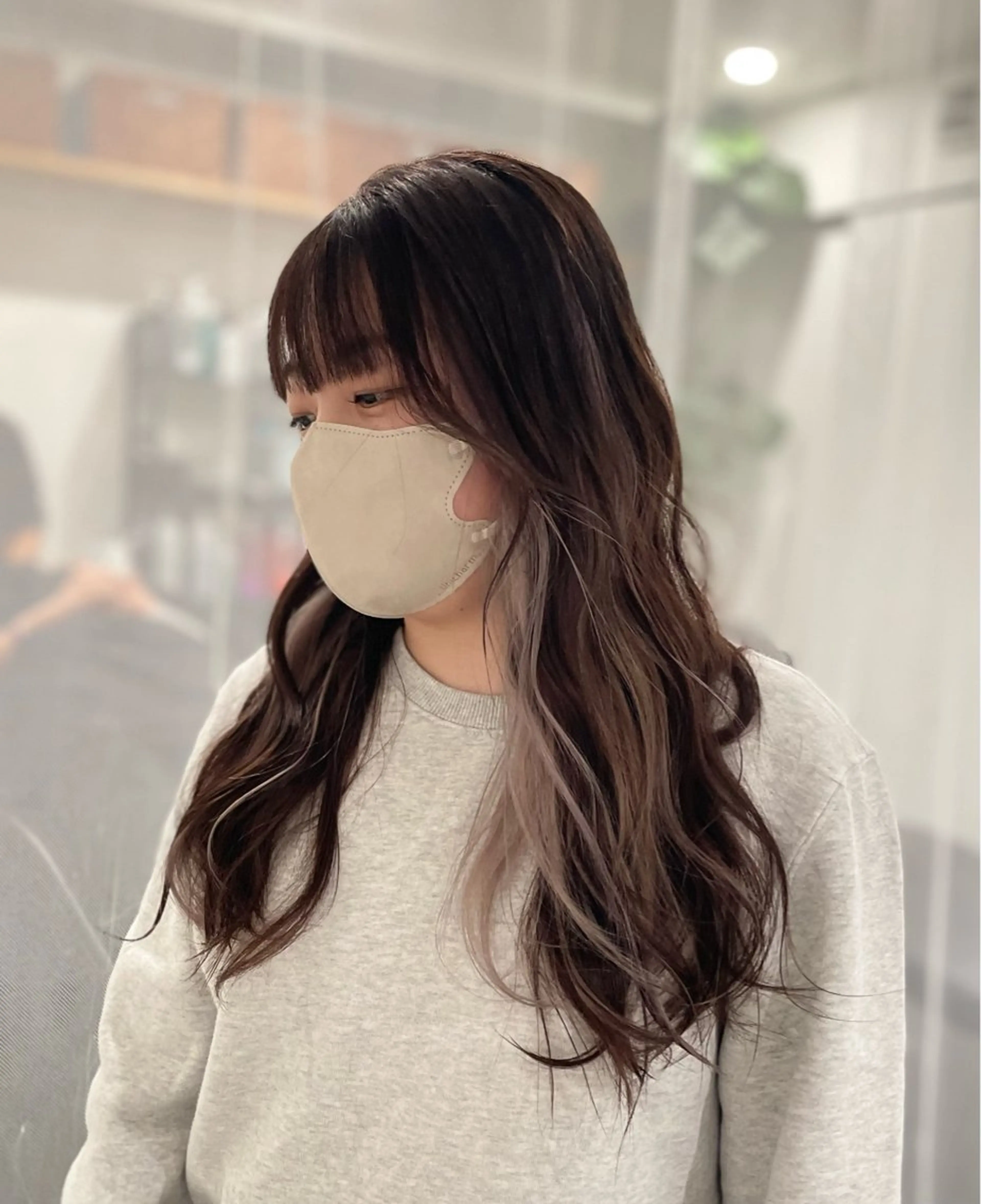 ロング カラー ヘアカラー トリートメント GaKu/ハイトーン /ブリーチ/ブロンドのヘアスタイル