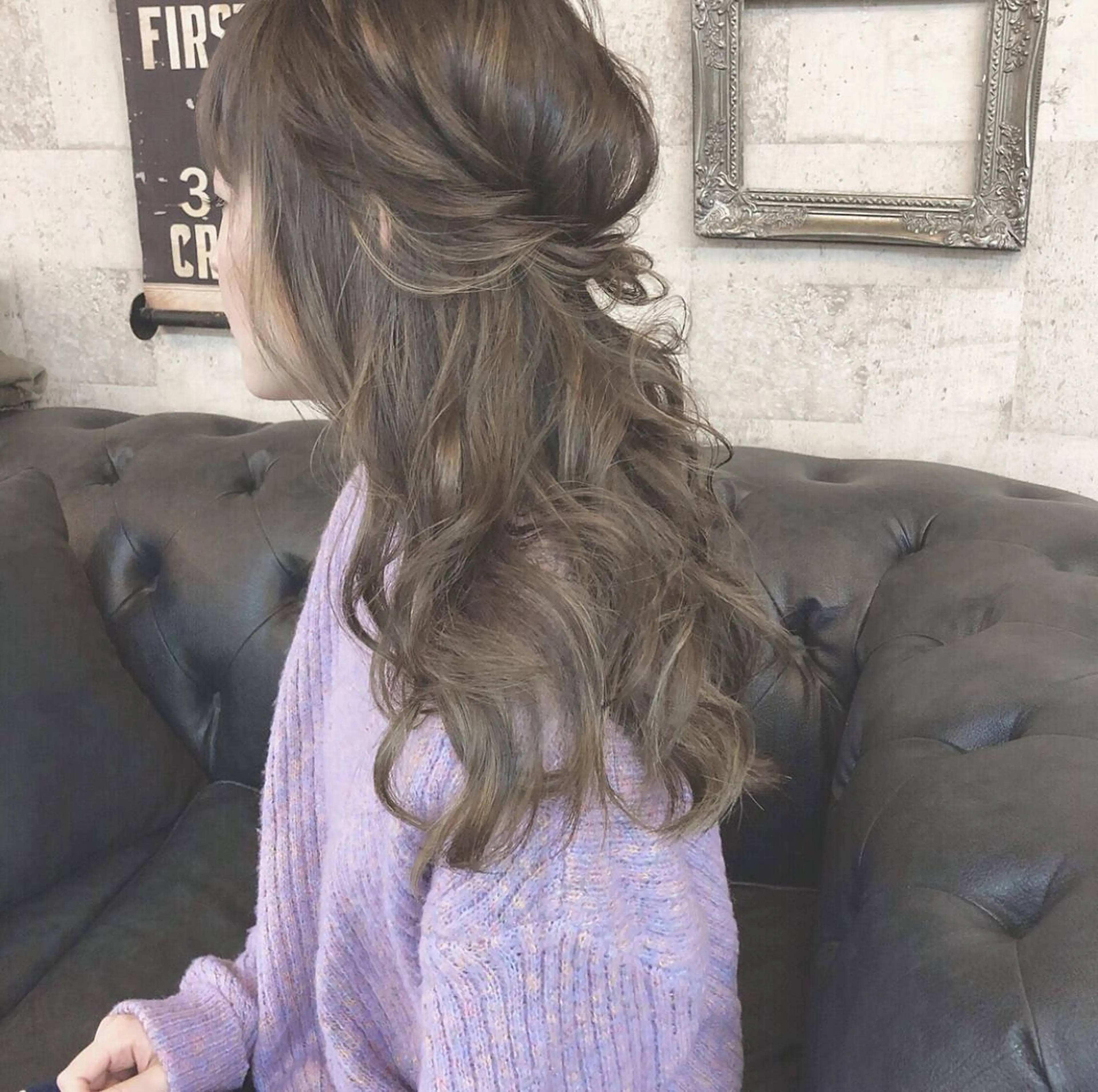 （社会人様）ヘアカラー & トリートメント&簡単アレンジ（任意）の写真