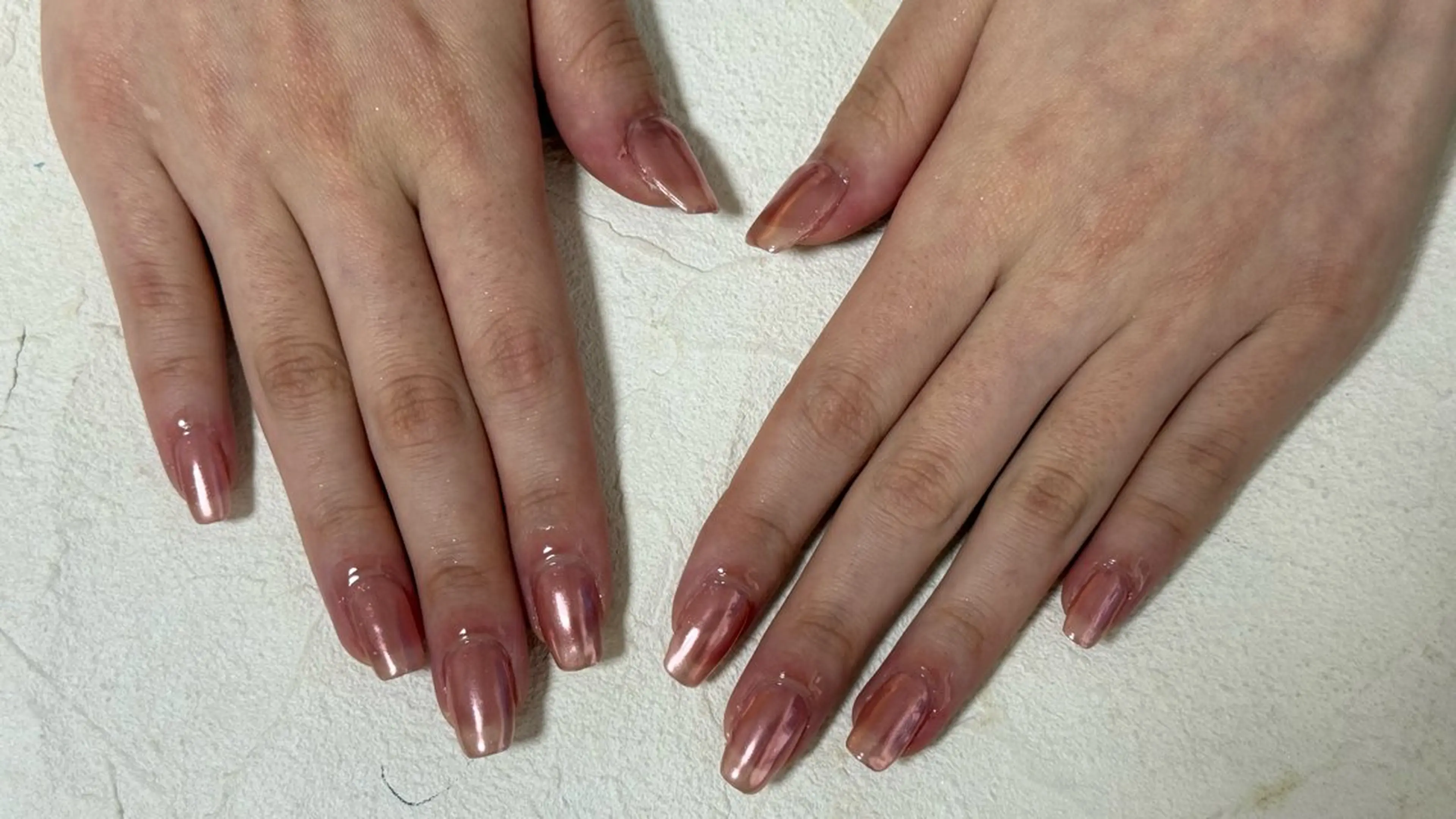 ネイル オーロラネイル フットネイル フレンチネイル ジェルネイル マグネットネイル ハンドネイル Mogu nail 二子玉川のネイルデザイン