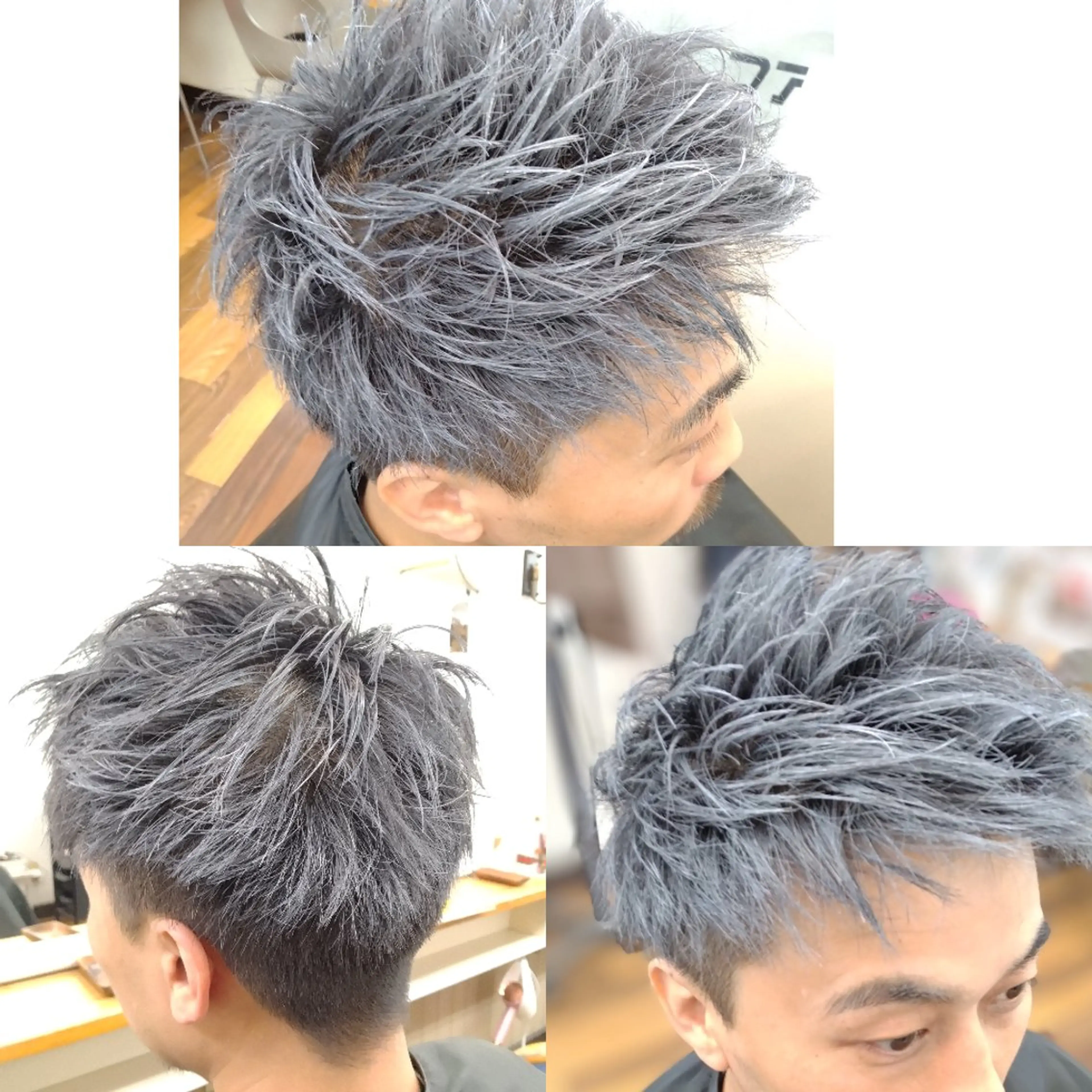 シャンプー＋シルバーヘアセットの写真