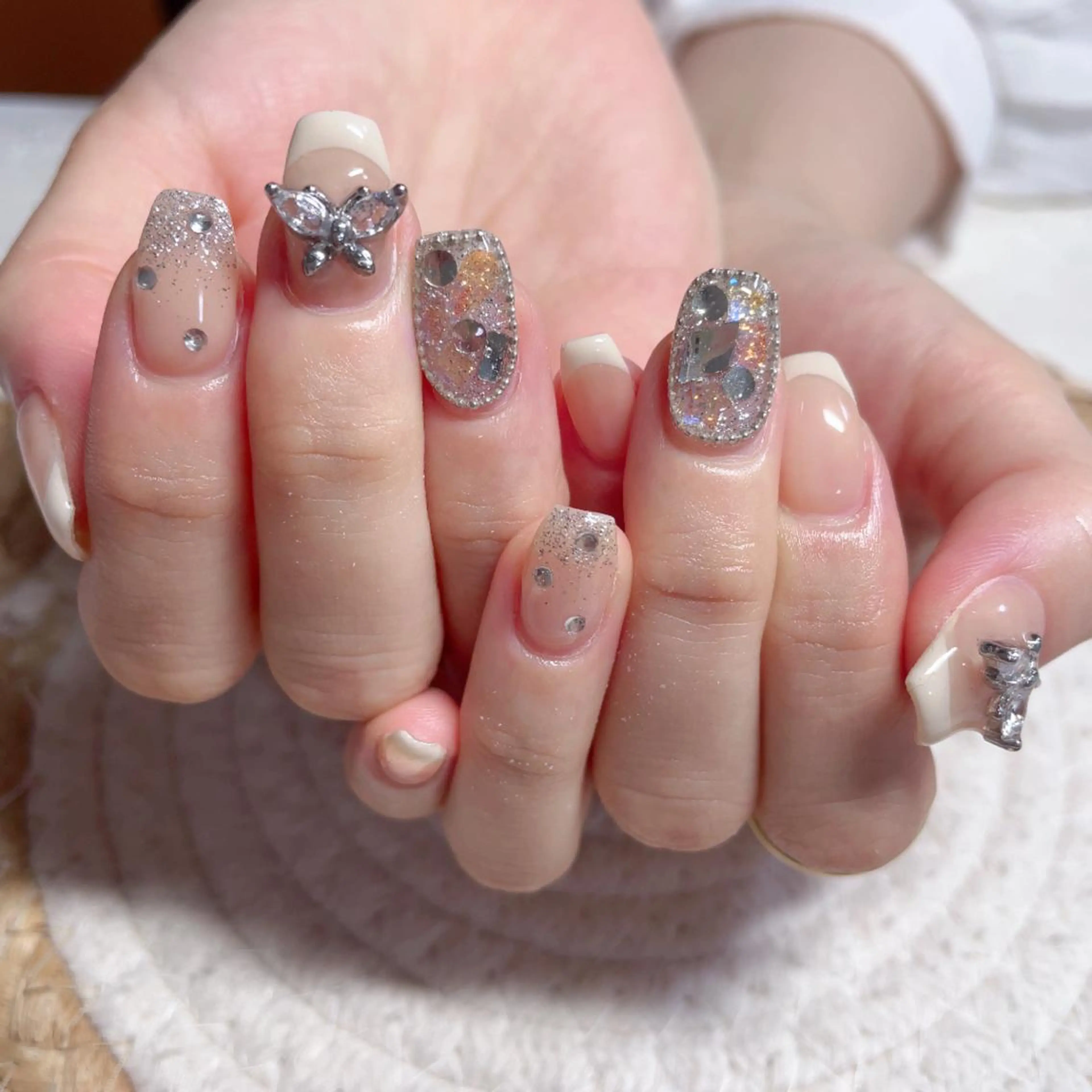 ネイル M🌷nail 長さだし専門店のネイルデザイン