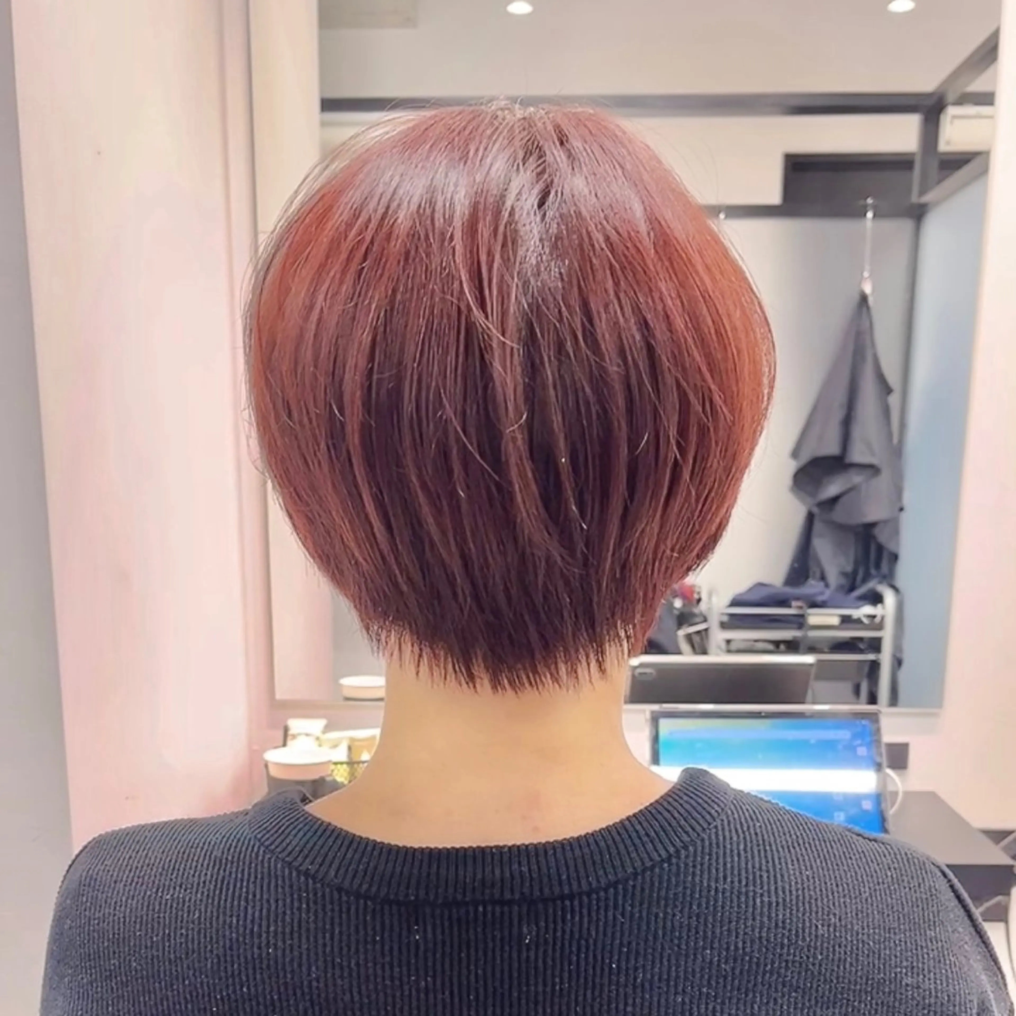 ショート カラー ショートヘア カット ヘアカラー トリートメント ショートヘア、ボブ こやさん　コヤマのヘアスタイル