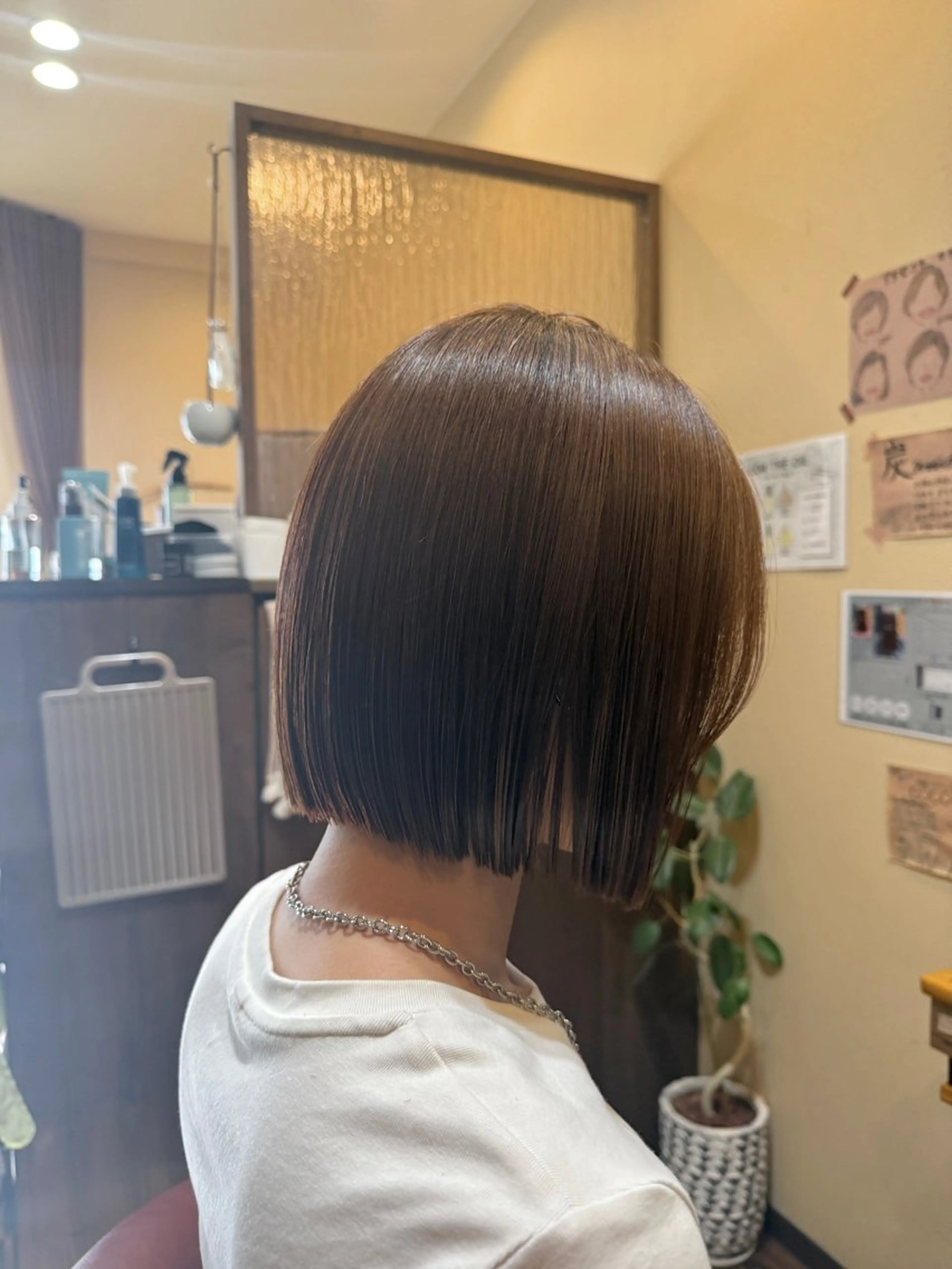 ミディアム ボブ canamo所属・大原/ 和泉府中/カットのヘアスタイル