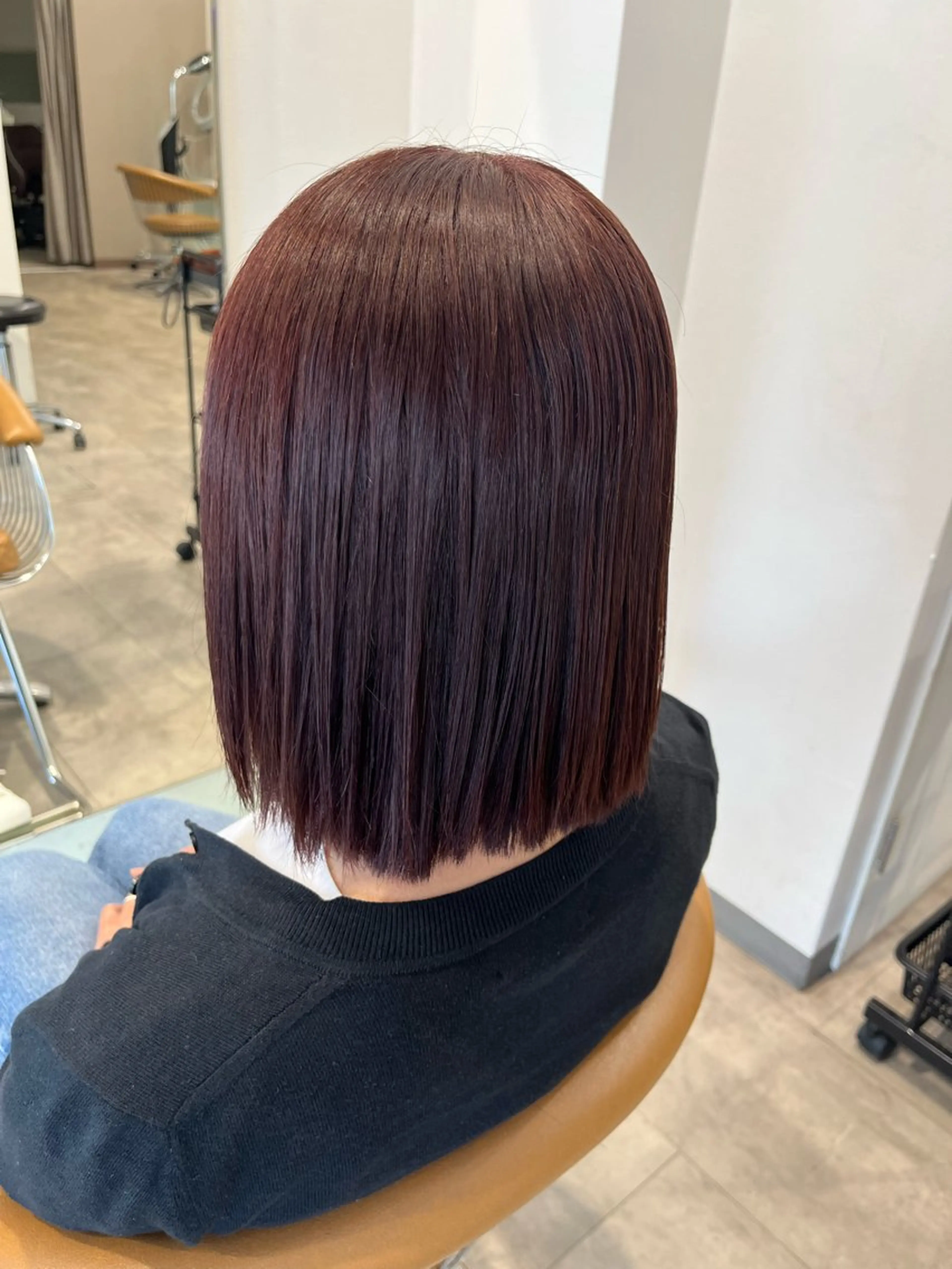 ミディアム TONAI　Rem所属・中田 舞桜のヘアスタイル