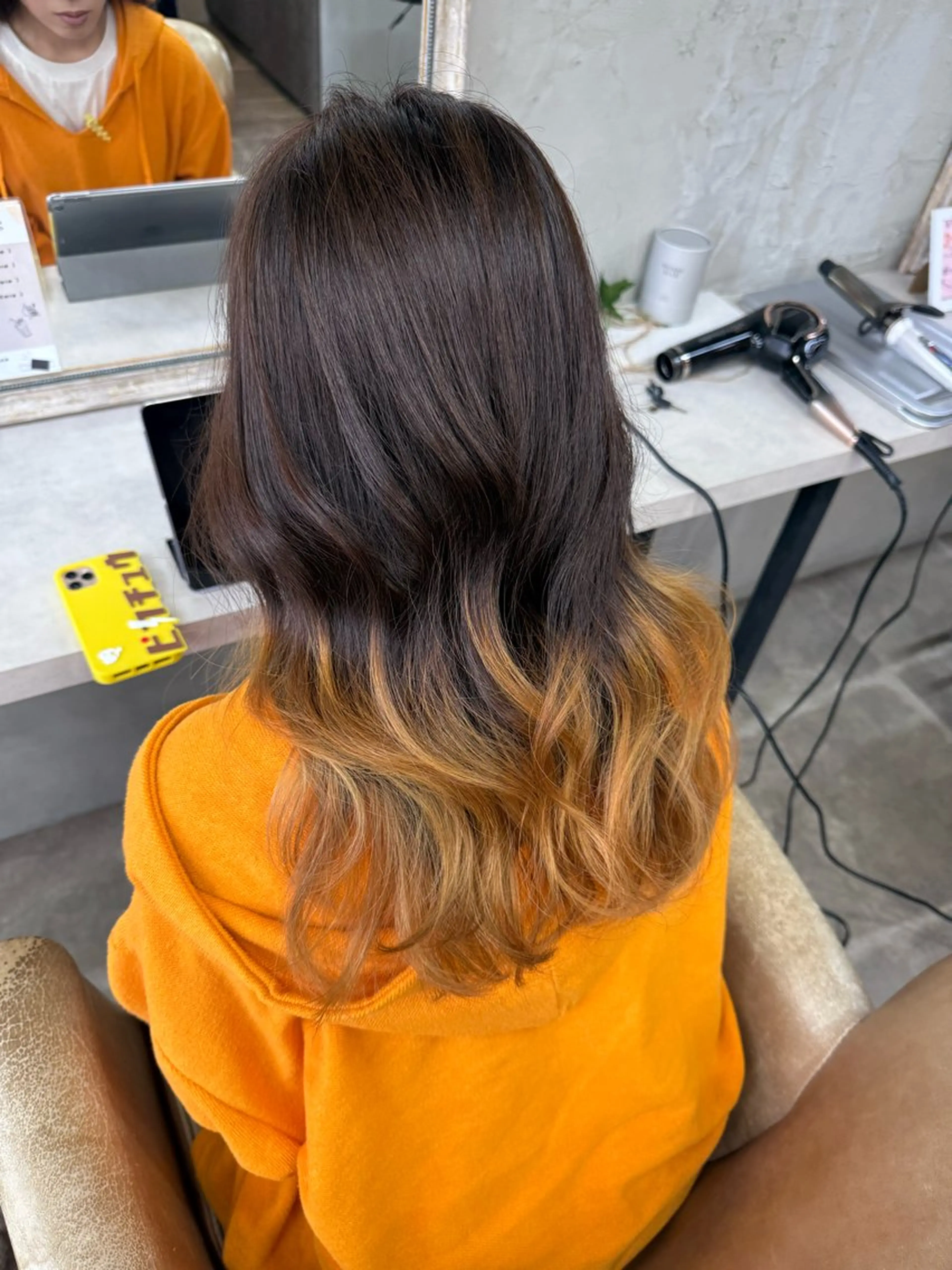ロング カラー ヘアカラー Blast Erikaのヘアスタイル