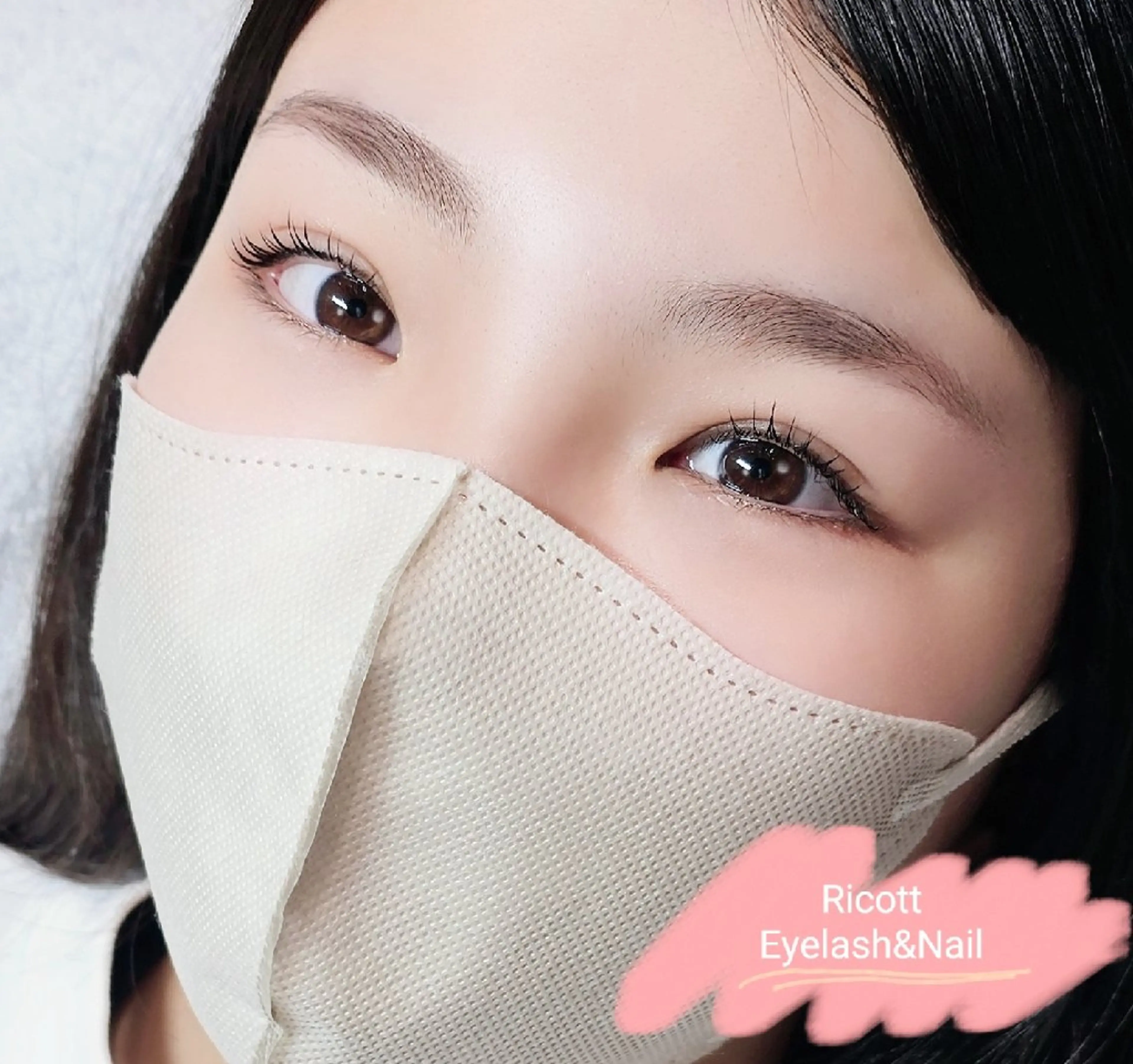 マツエク・マツパ マツパ Ricott EYELASH&NAIL所属・Inoue  Yukariのマツエク・マツパデザイン