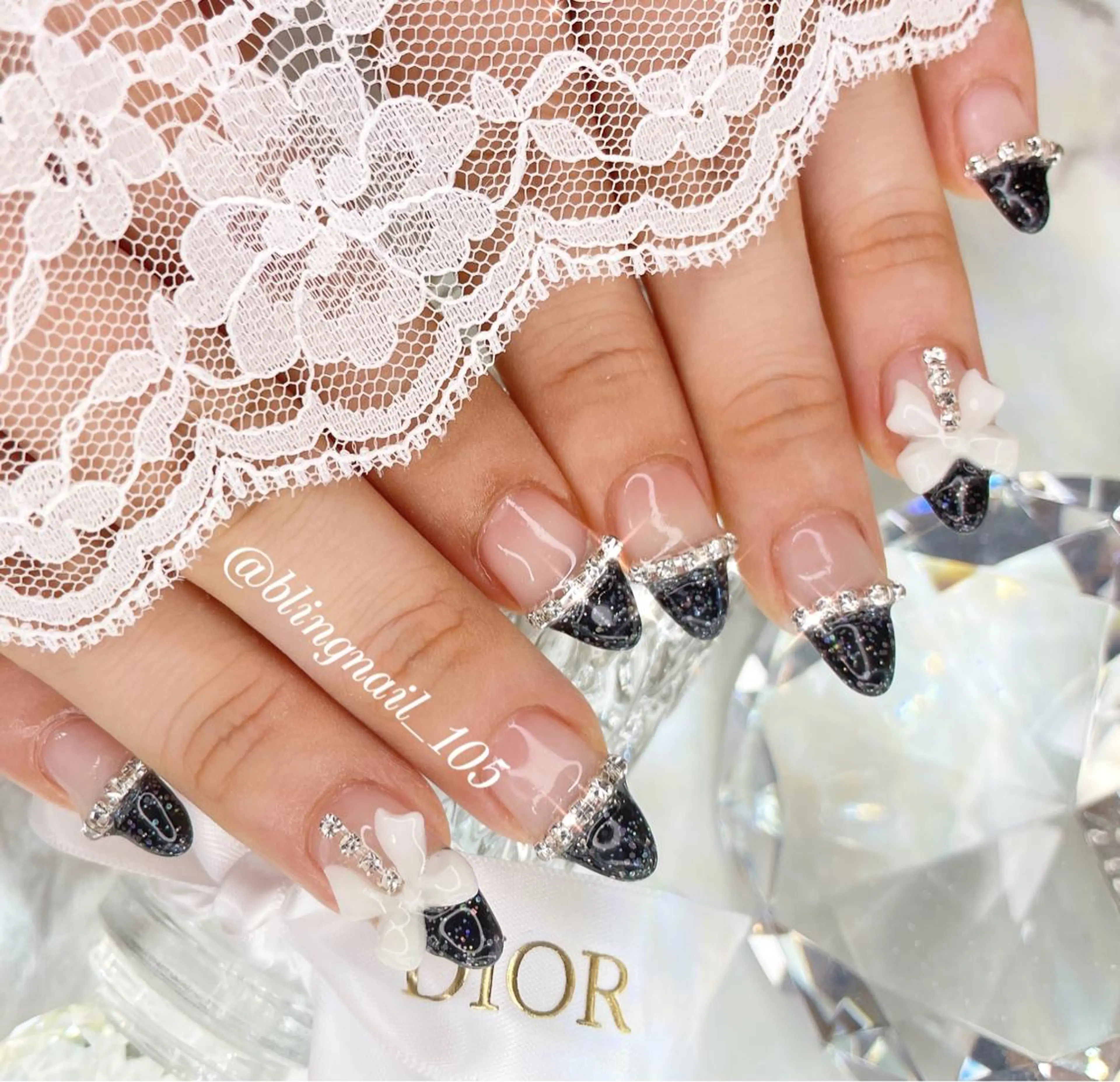 ネイル 23時まで❤︎韓国、 ワンホンネイルのネイルデザイン