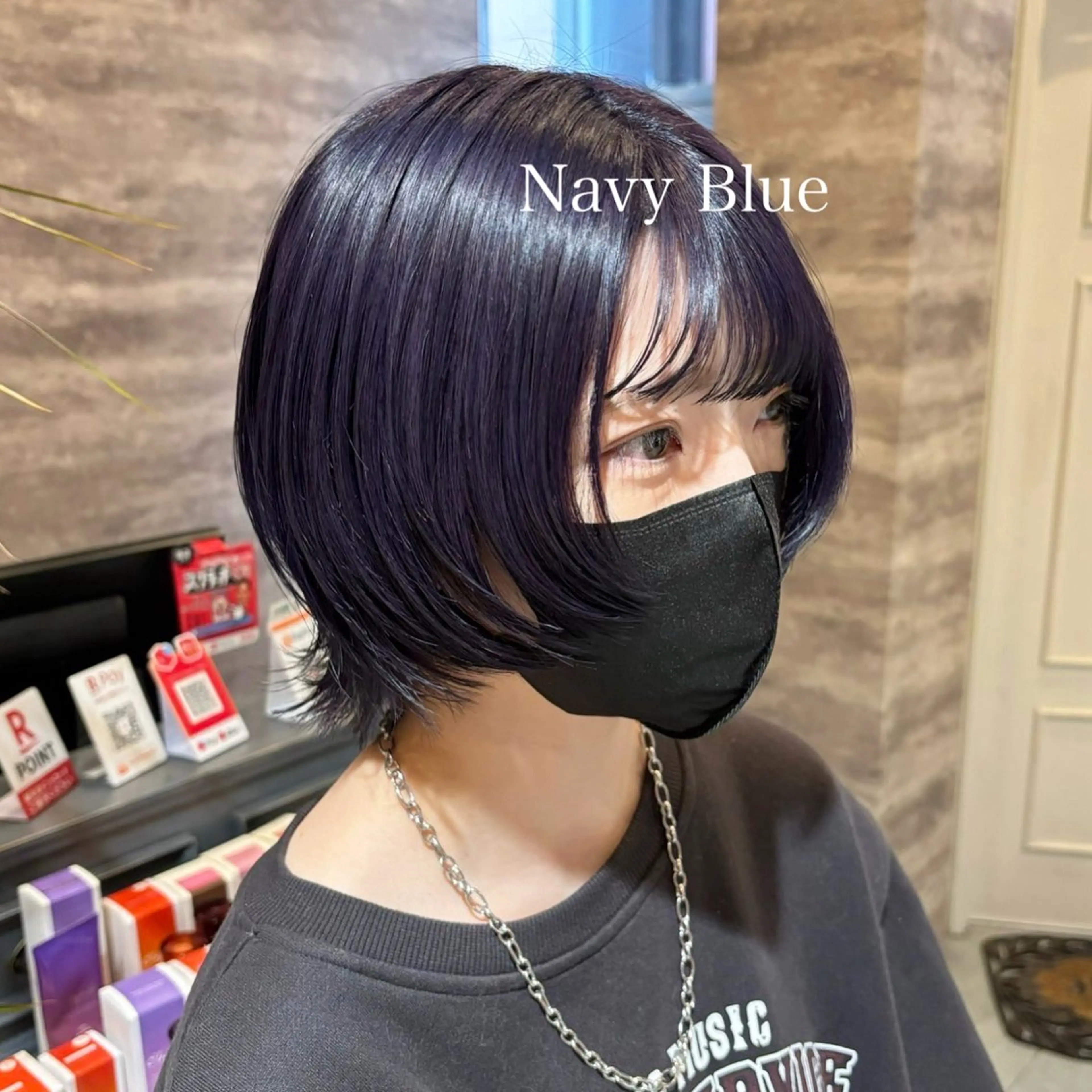 ショート カラー ブリーチ ブルーカラー ダブルカラー グラデーションカラー ハイライトカラー 🫟Blanco🫟 Color&Careのヘアスタイル