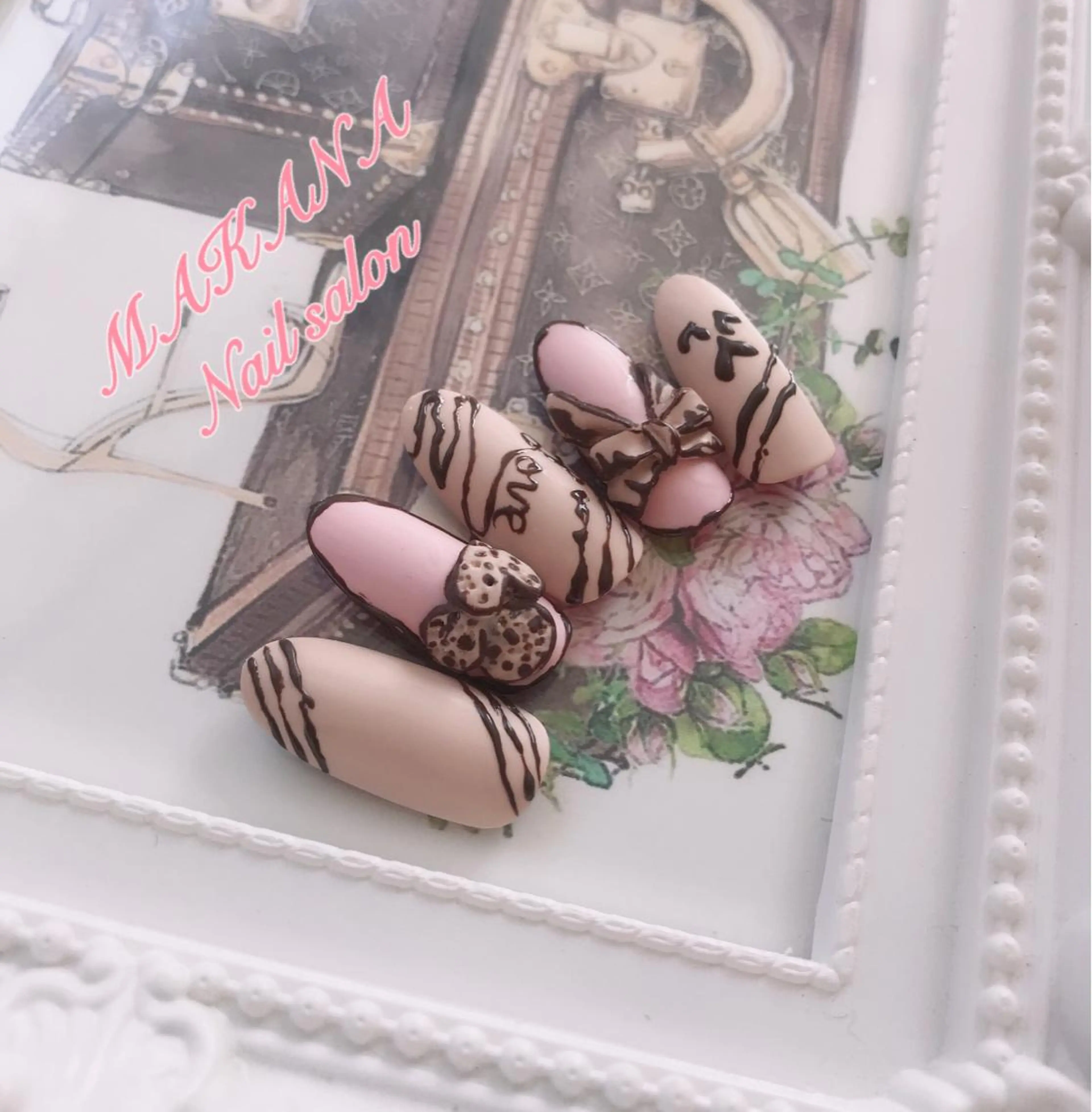 ネイル MAKANA所属・鈴木 ユニのネイルデザイン