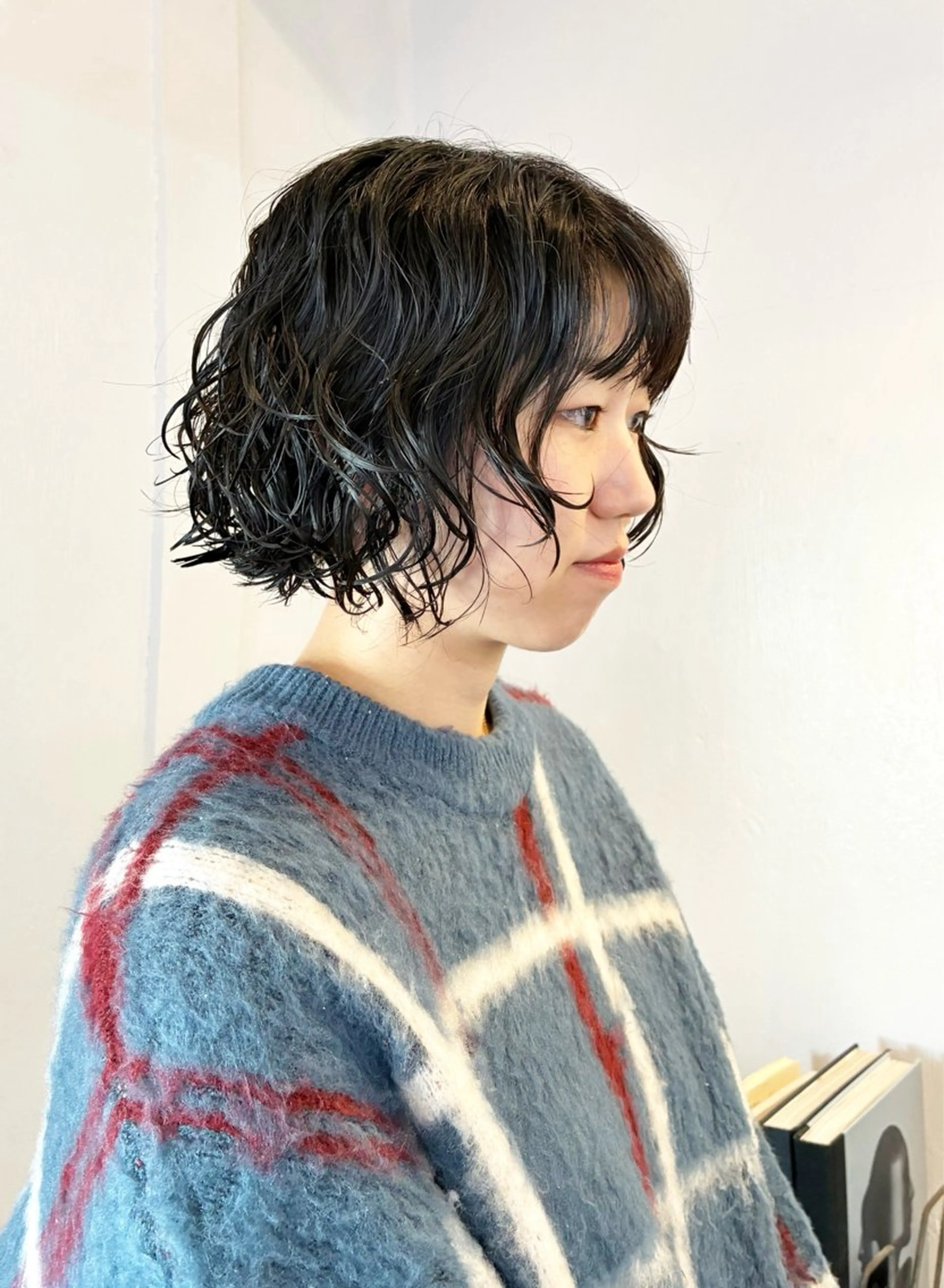 セミロング パーマ カット パーマ 🪞パーマ🐾 ストカール🌷川原のヘアスタイル