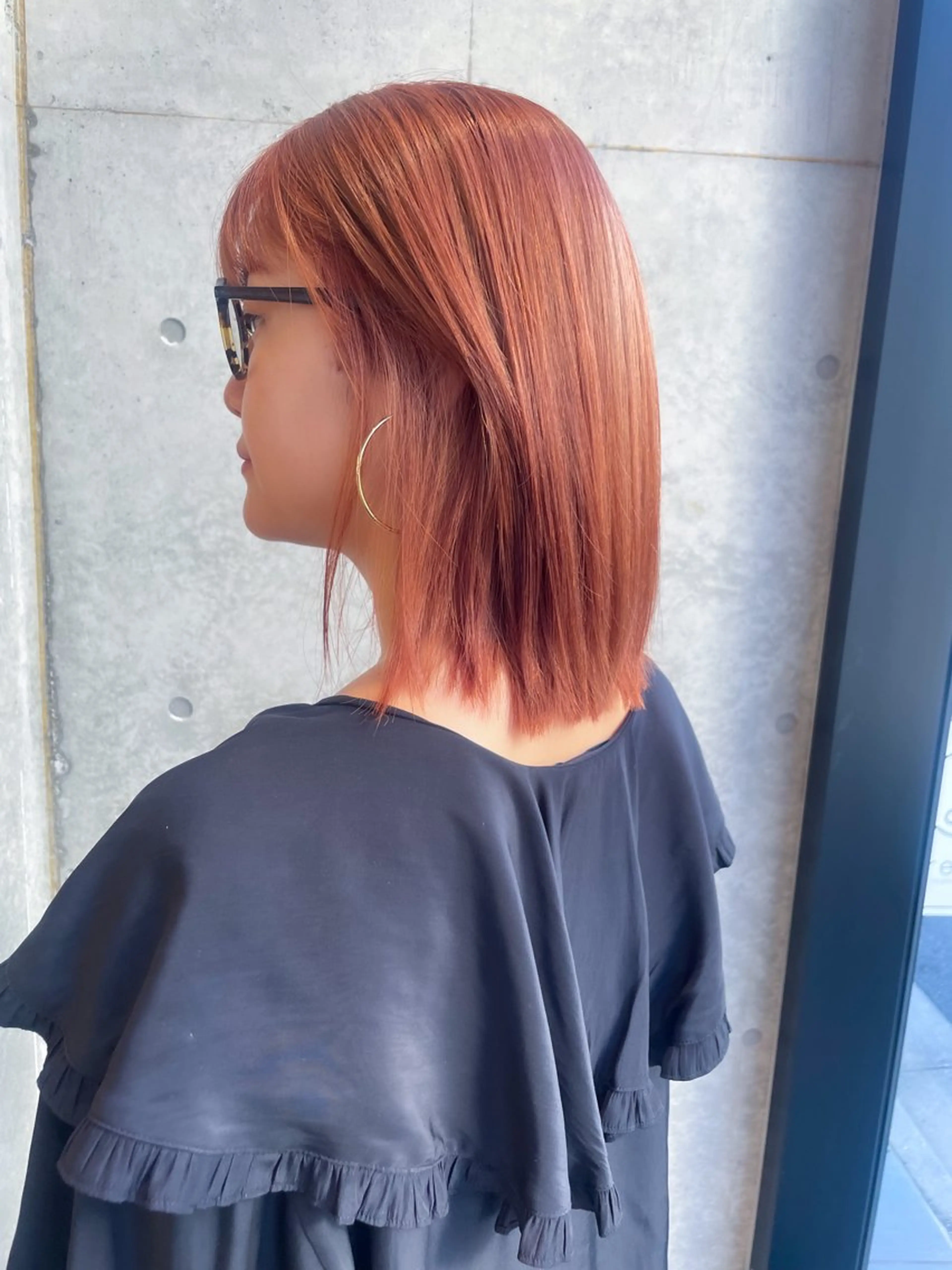 ショート カラー ヘアアレンジ ミニボブ/ブリーチ 🌈MISATOのヘアスタイル