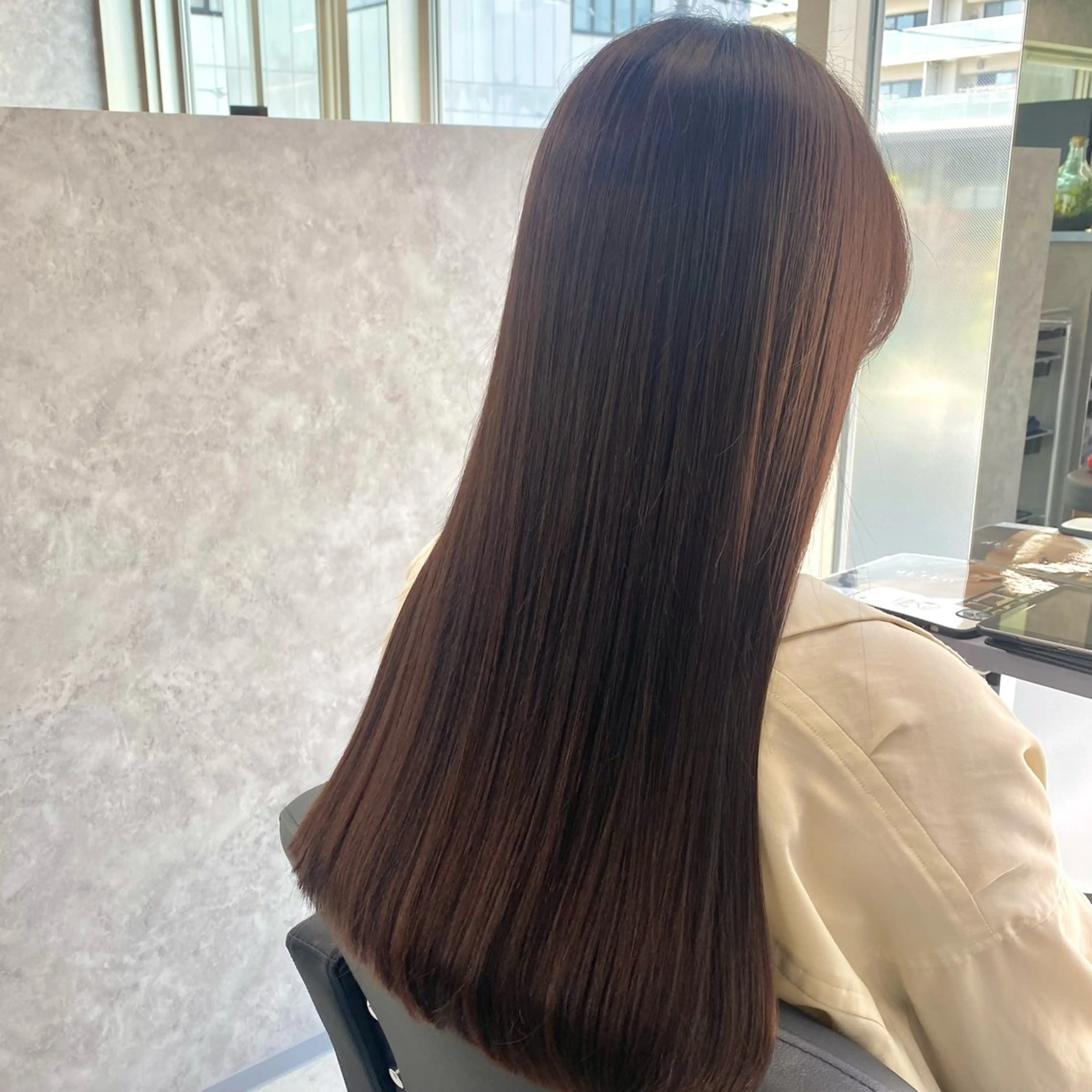 ロング カラー カット ヘアカラー トリートメント Forest. kanako🕊️のヘアスタイル