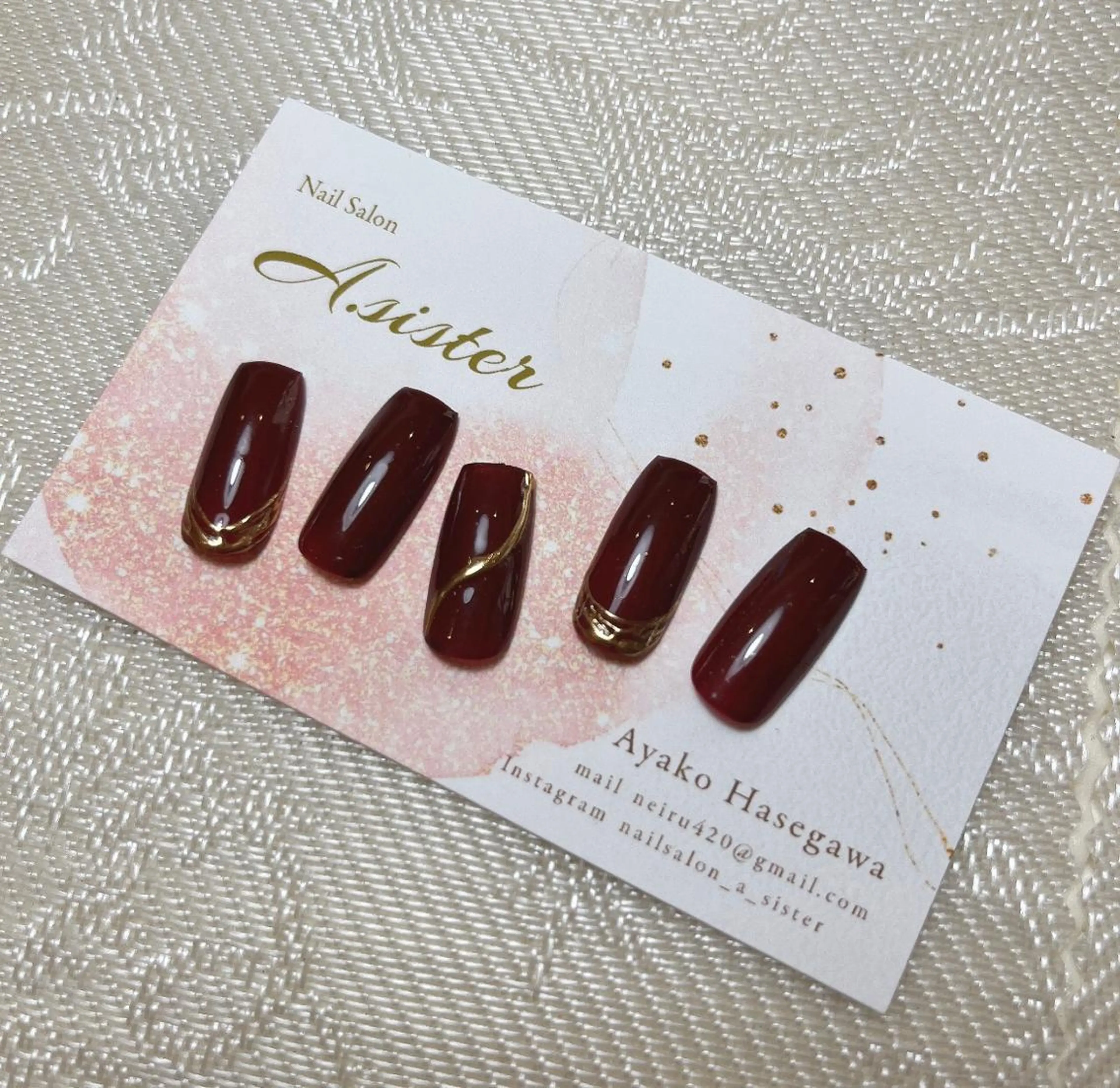 ネイル A.sister所属・nail salon 《A.sister》のネイルデザイン