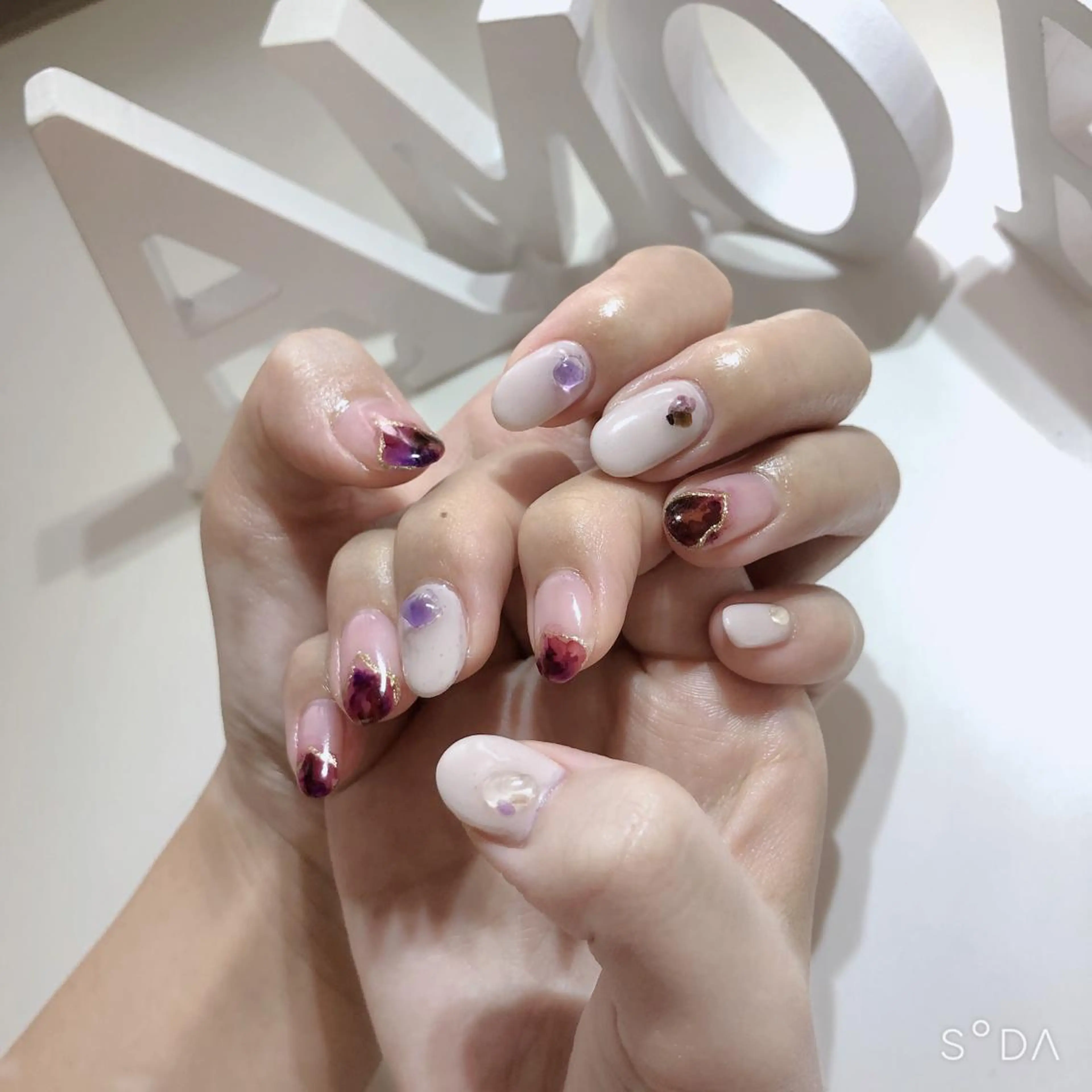 ネイル ニュアンスネイル You kyehwaのネイルデザイン