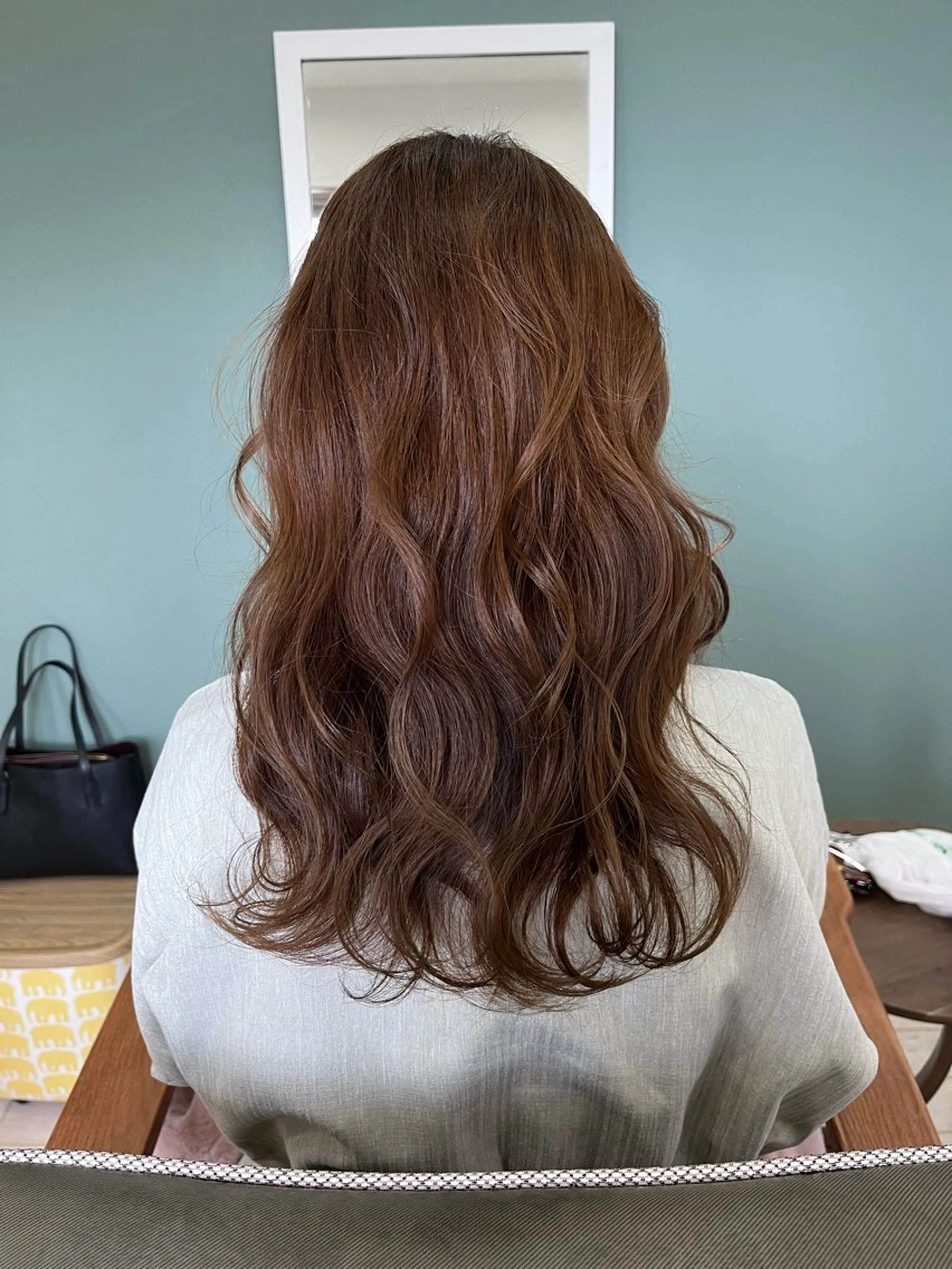 セミロング カラー カット ヘアカラー M.arc 【マーキ】のヘアスタイル